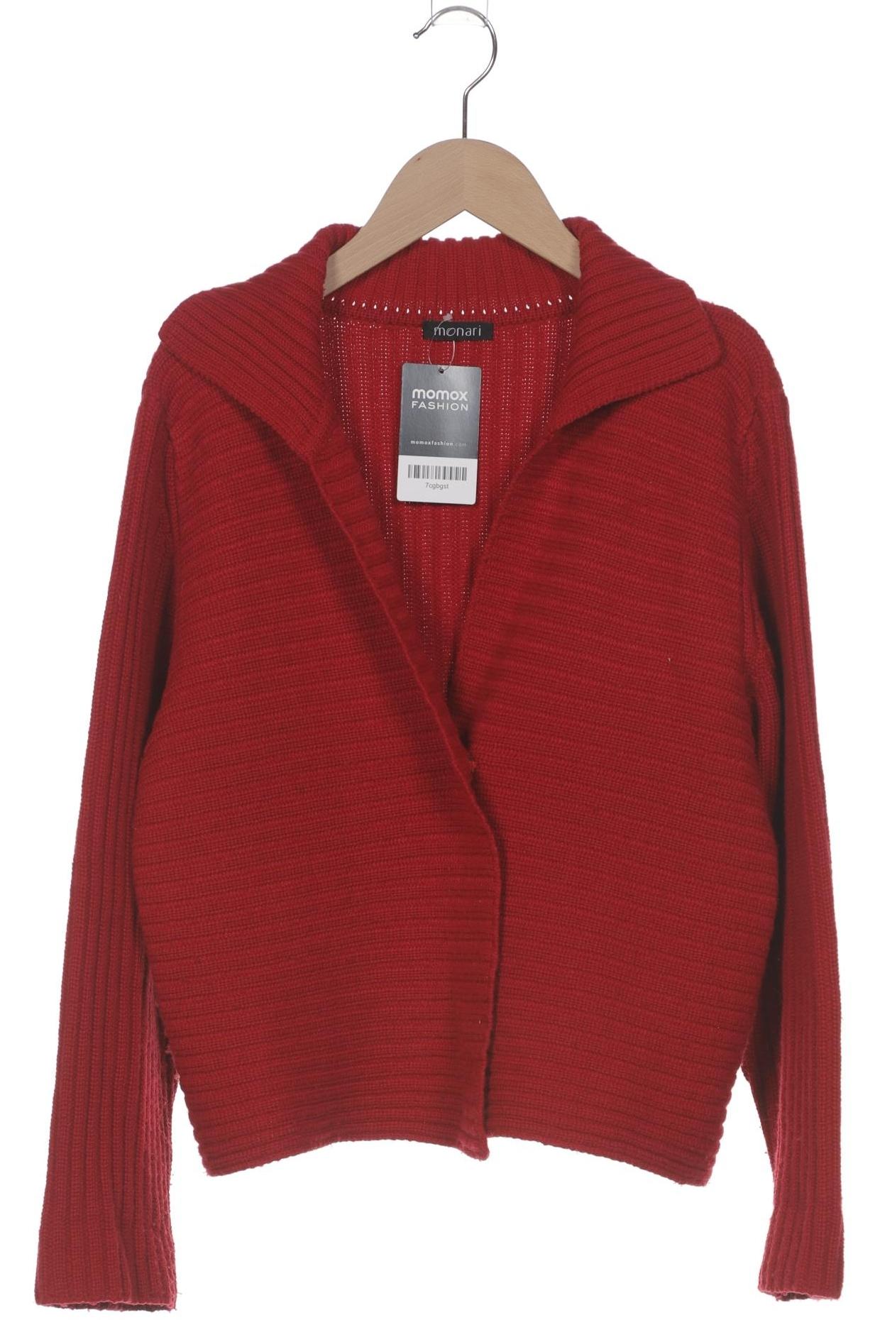 

monari Damen Strickjacke, rot, Gr. 44