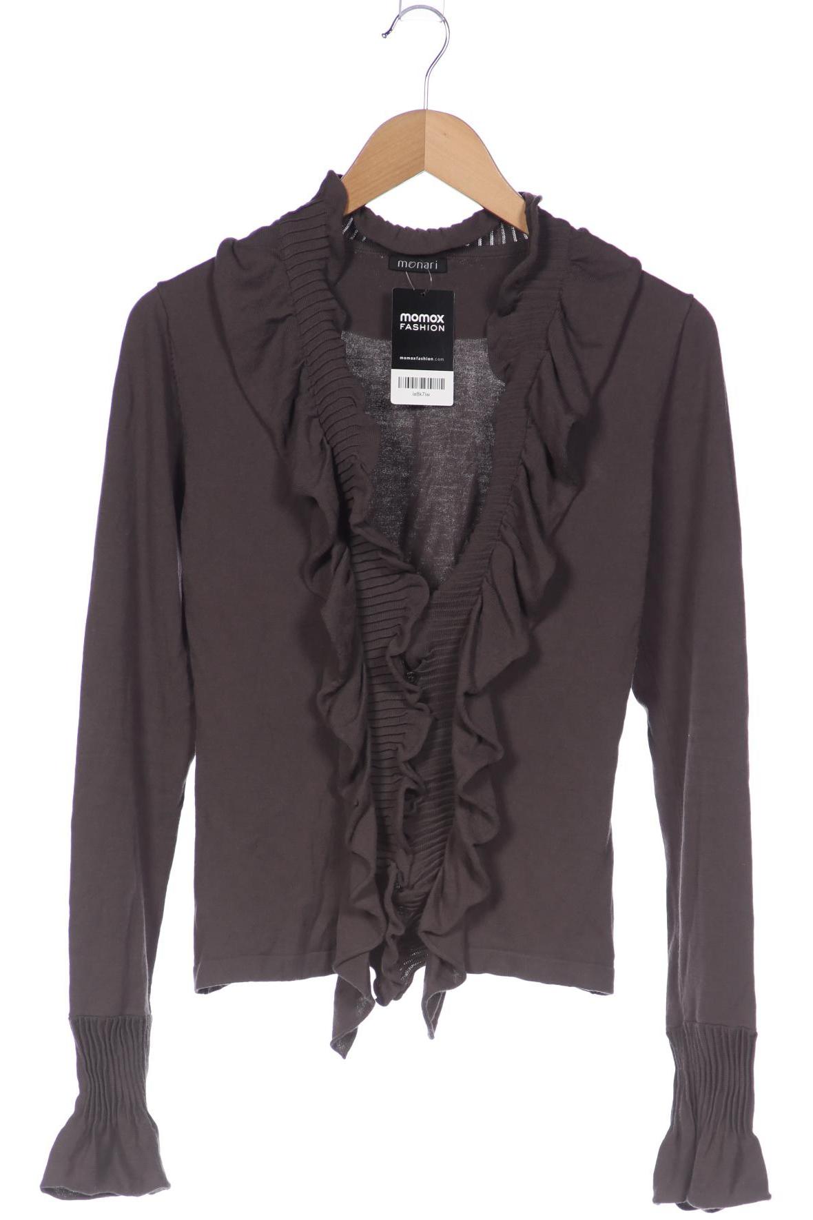 

monari Damen Strickjacke, grau, Gr. 38