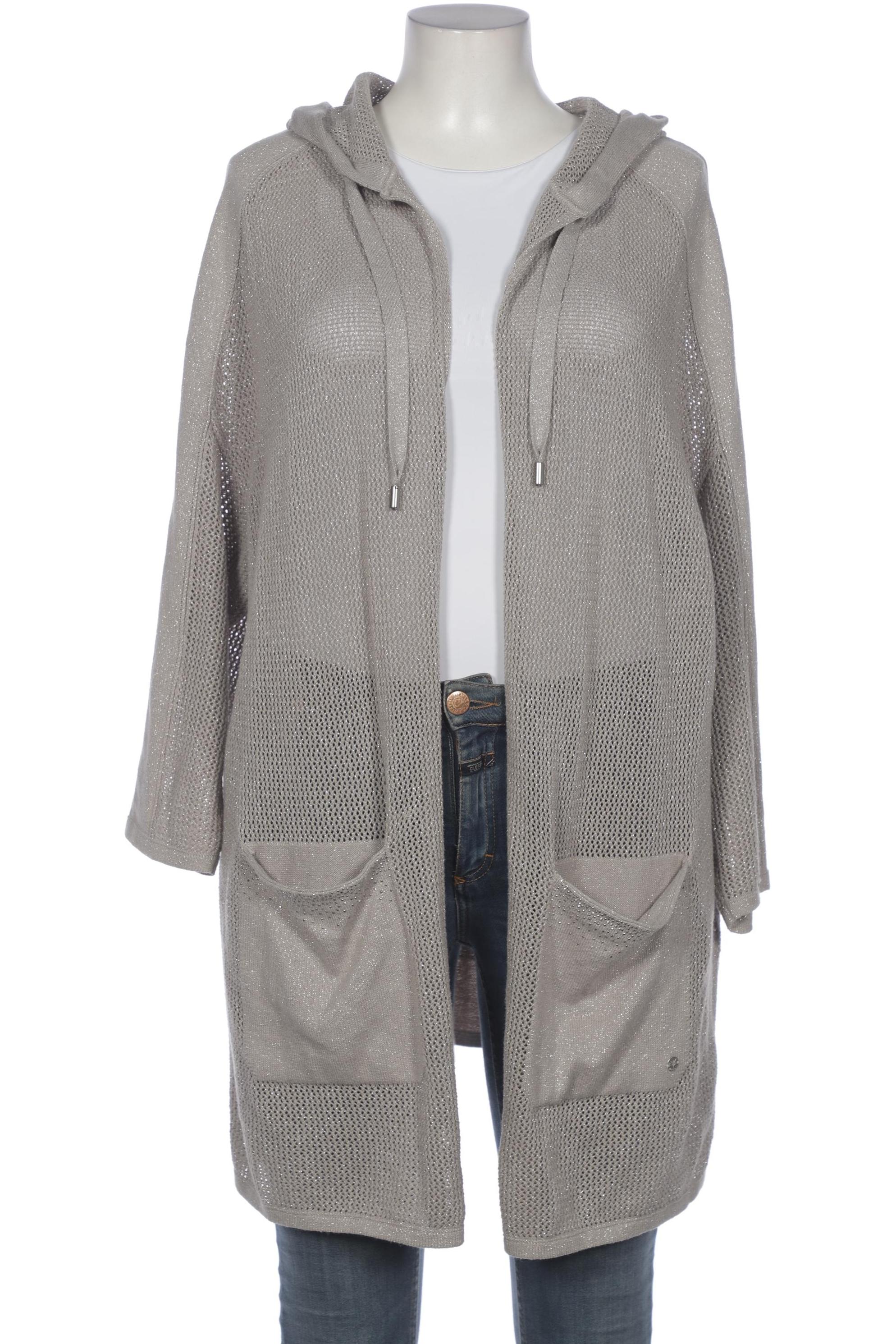 

monari Damen Strickjacke, grau, Gr. 46