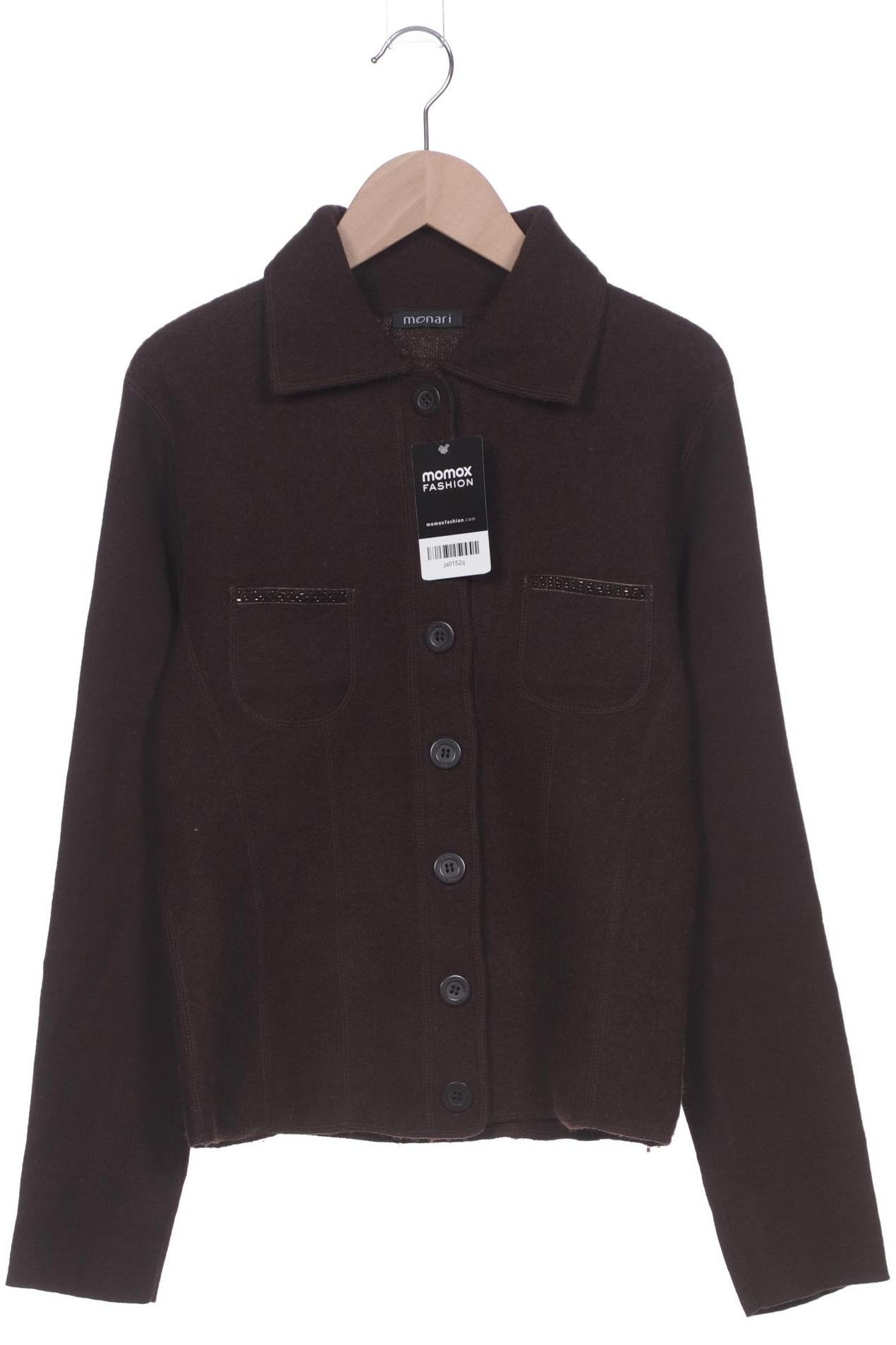 

monari Damen Strickjacke, braun, Gr. 36