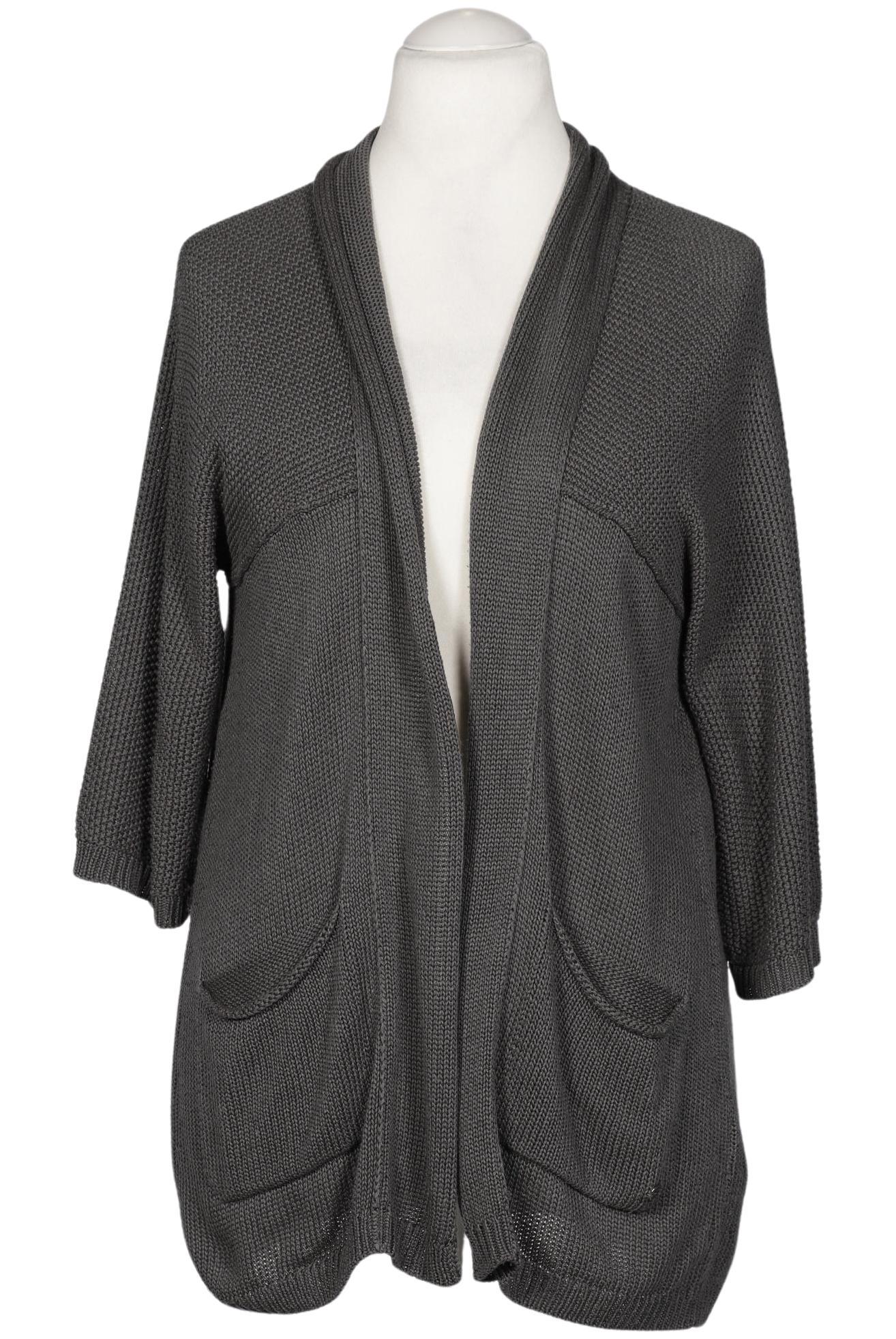 

monari Damen Strickjacke, grau, Gr. 44