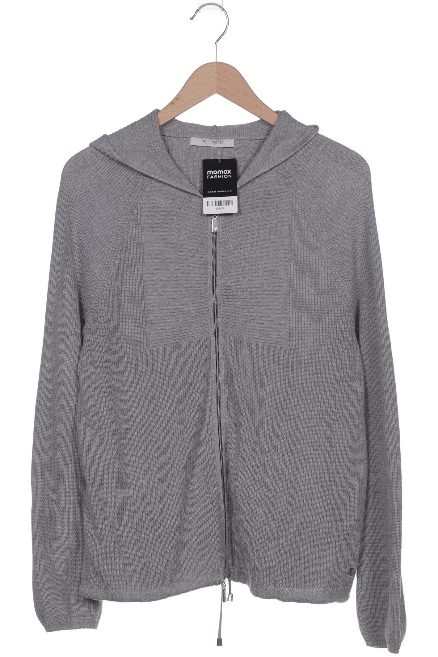 

monari Damen Strickjacke, grau, Gr. 44