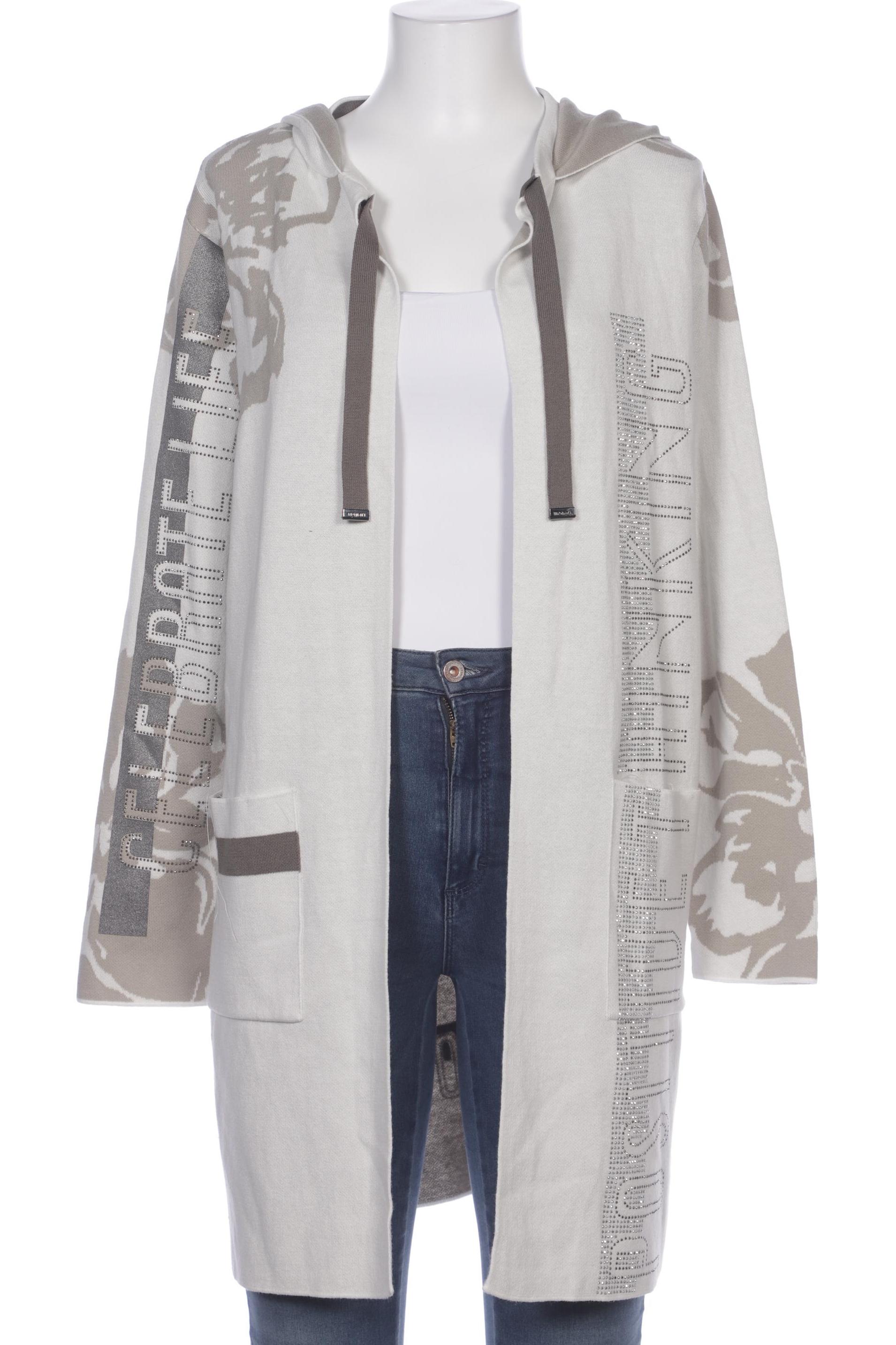 

monari Damen Strickjacke, weiß, Gr. 38