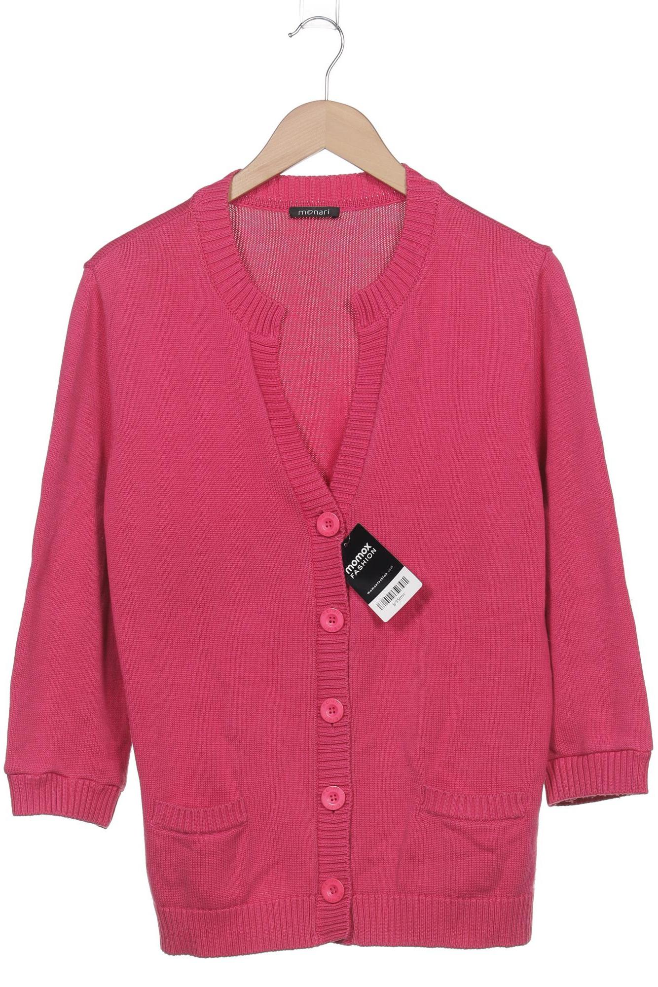 

monari Damen Strickjacke, pink, Gr. 44