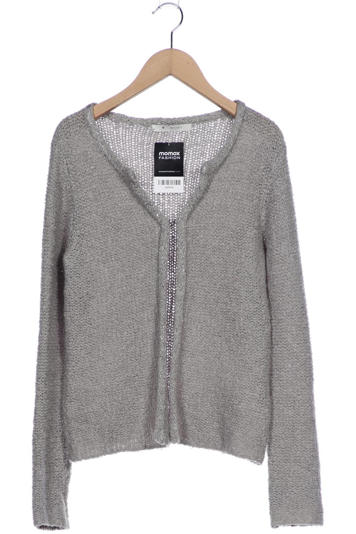 

monari Damen Strickjacke, grau, Gr. 38