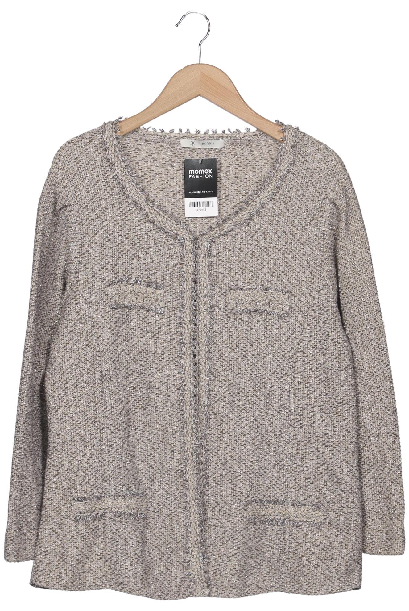 

monari Damen Strickjacke, beige, Gr. 46