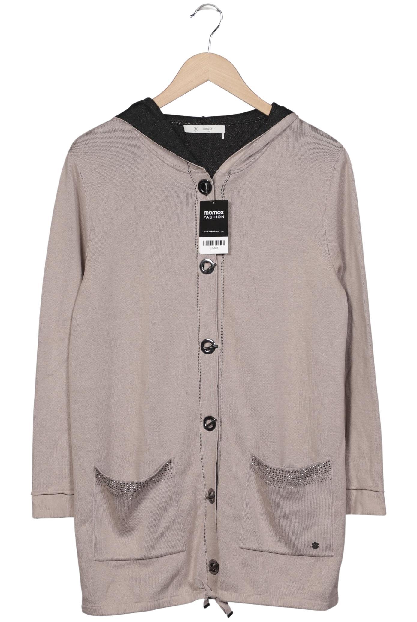 

monari Damen Strickjacke, beige, Gr. 40