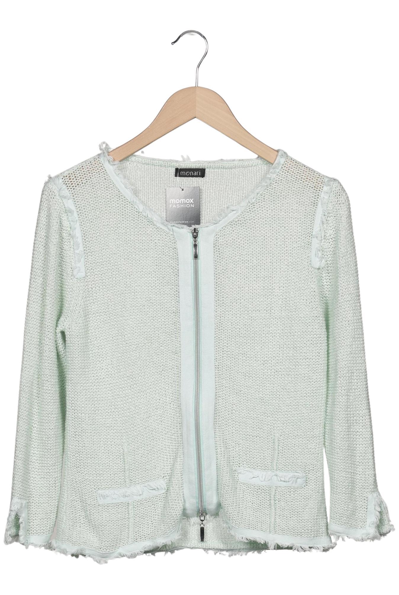 

monari Damen Strickjacke, hellgrün, Gr. 40