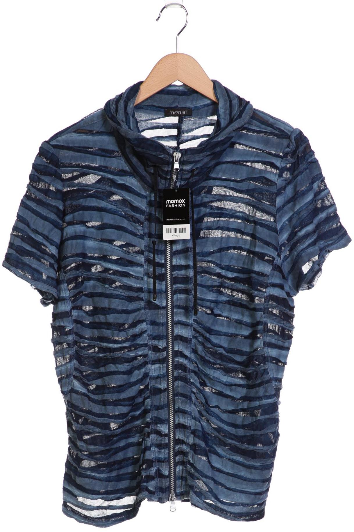 

monari Damen Strickjacke, marineblau, Gr. 46