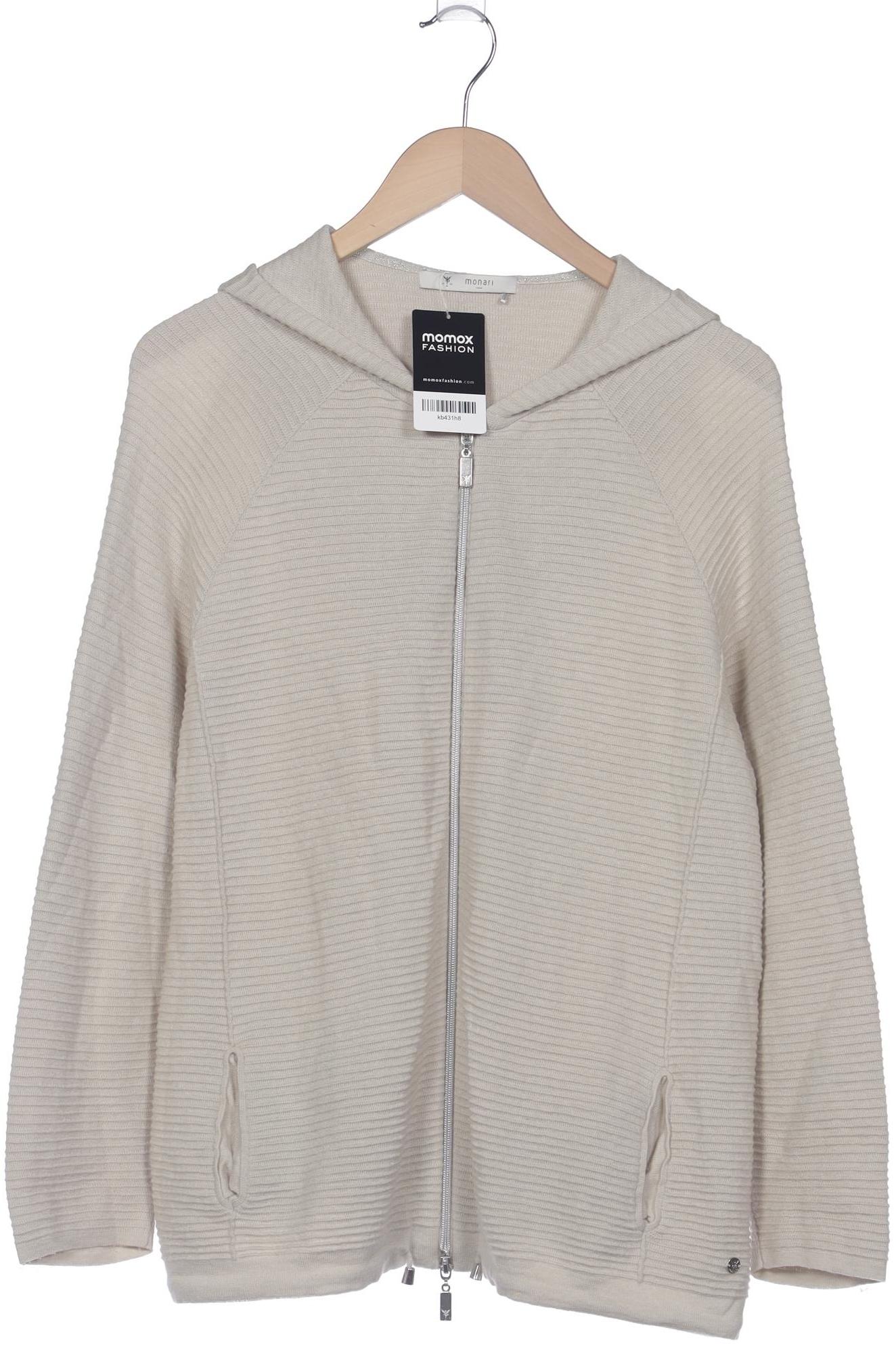 

monari Damen Strickjacke, cremeweiß, Gr. 42