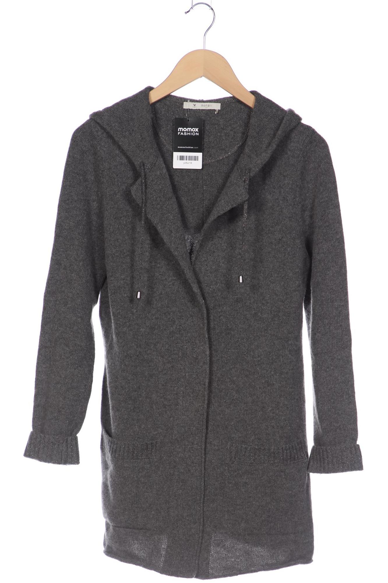 

monari Damen Strickjacke, grau, Gr. 38