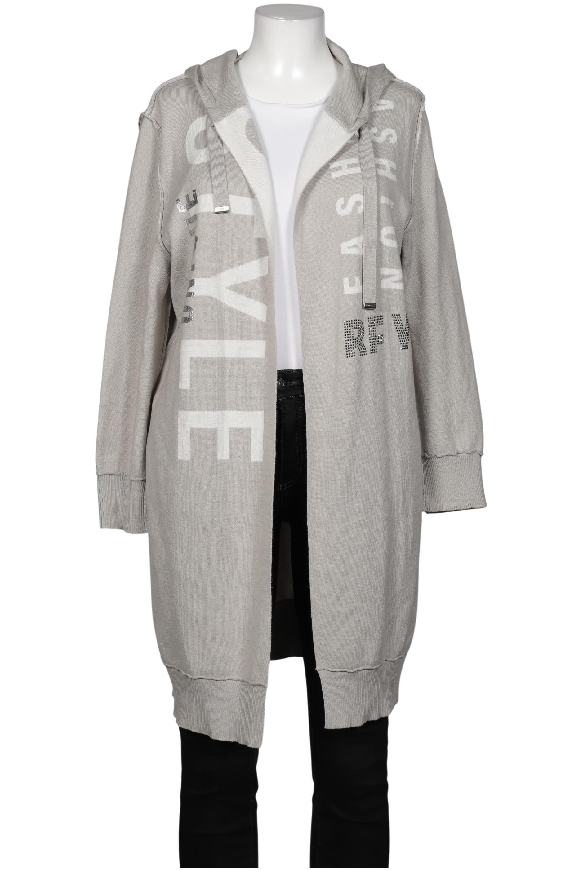 

monari Damen Strickjacke, grau, Gr. 42