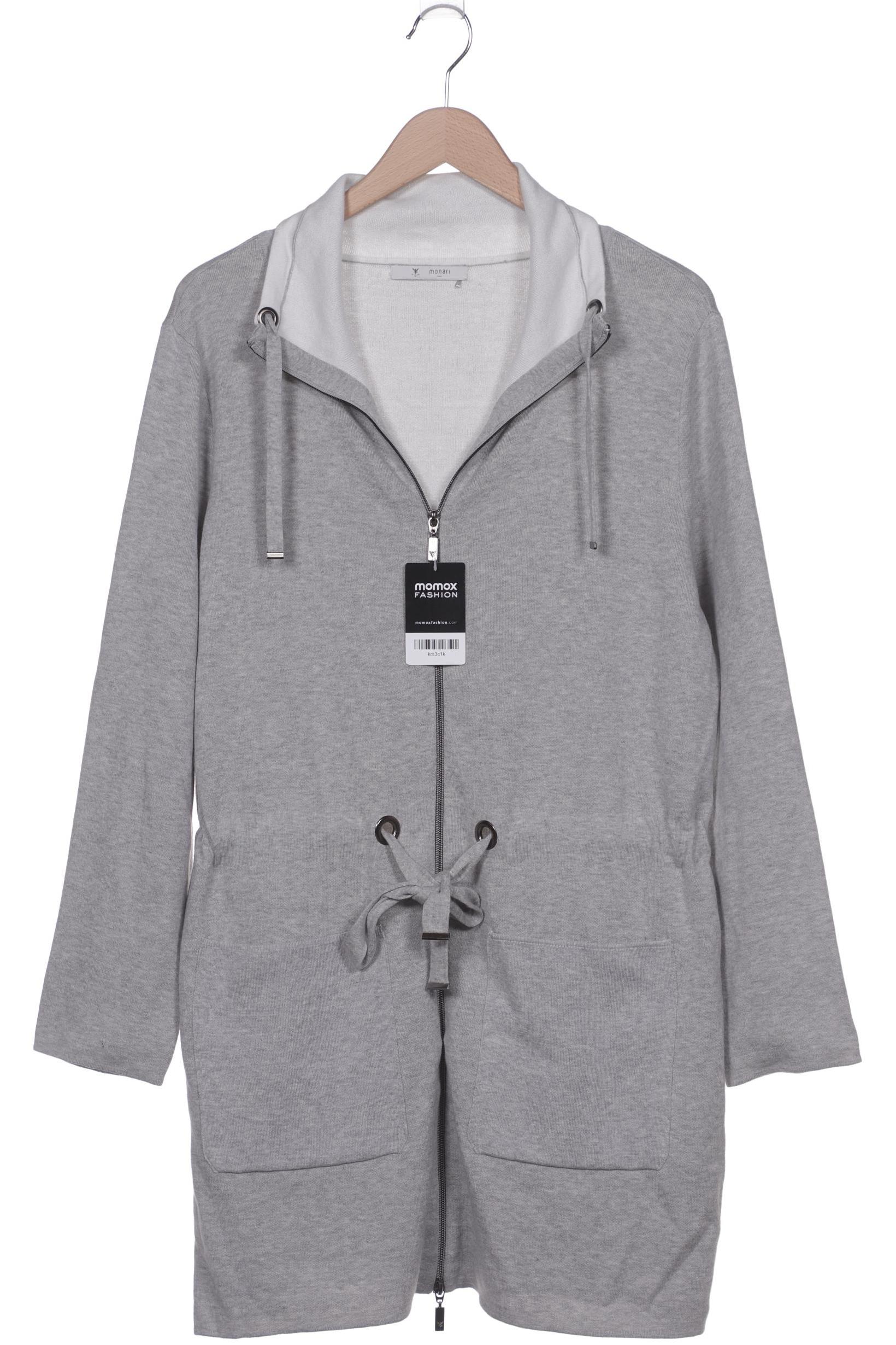 

monari Damen Strickjacke, grau, Gr. 46