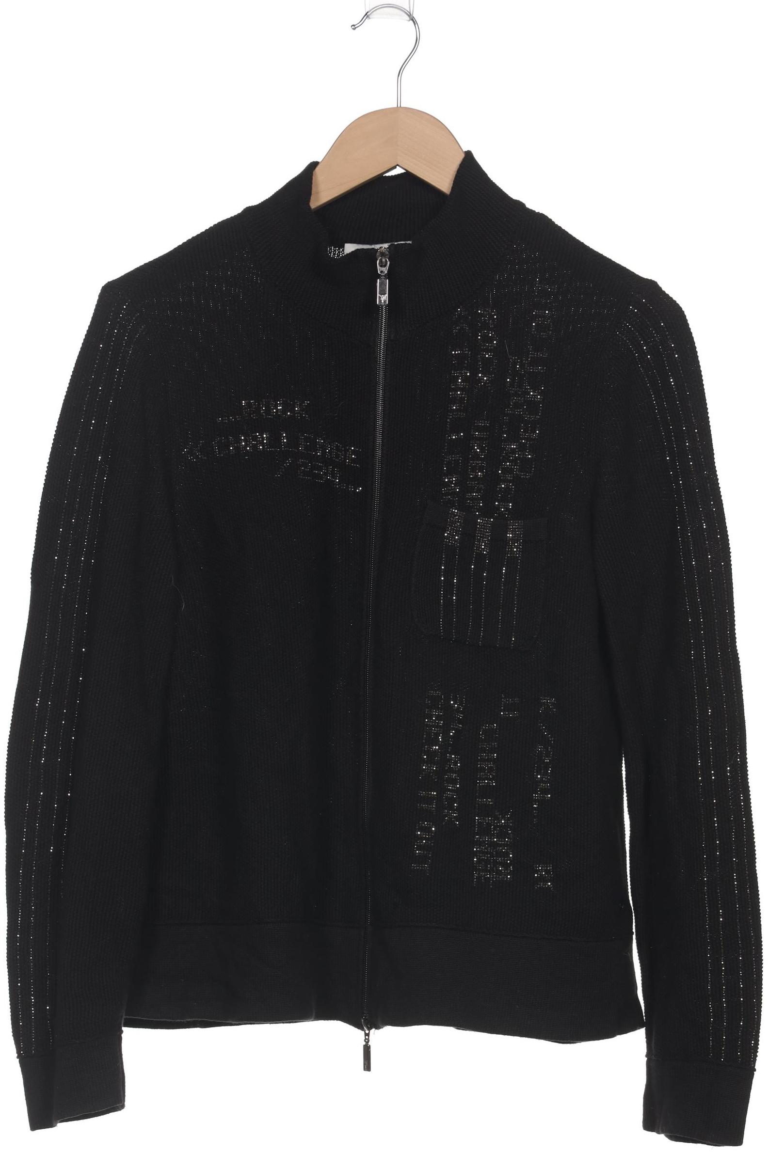 

monari Damen Strickjacke, schwarz, Gr. 40