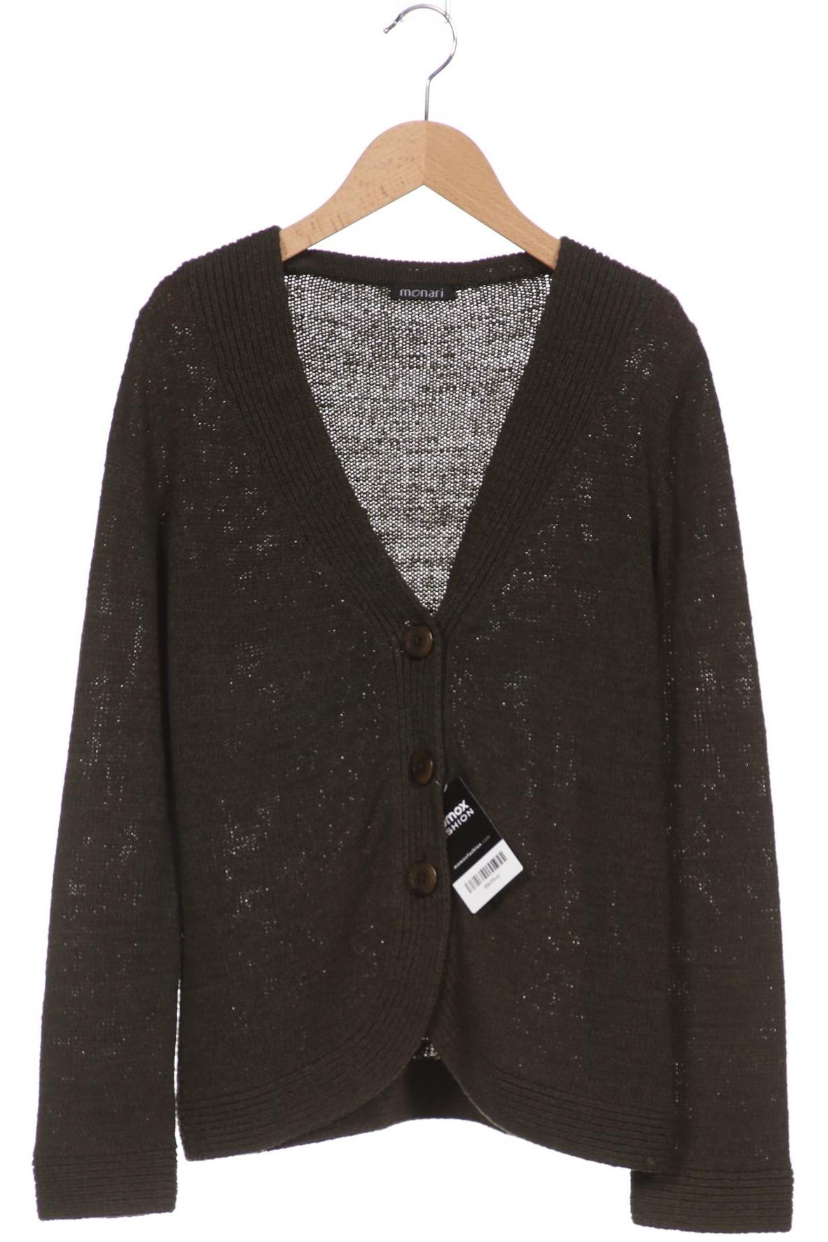 

monari Damen Strickjacke, grün, Gr. 38