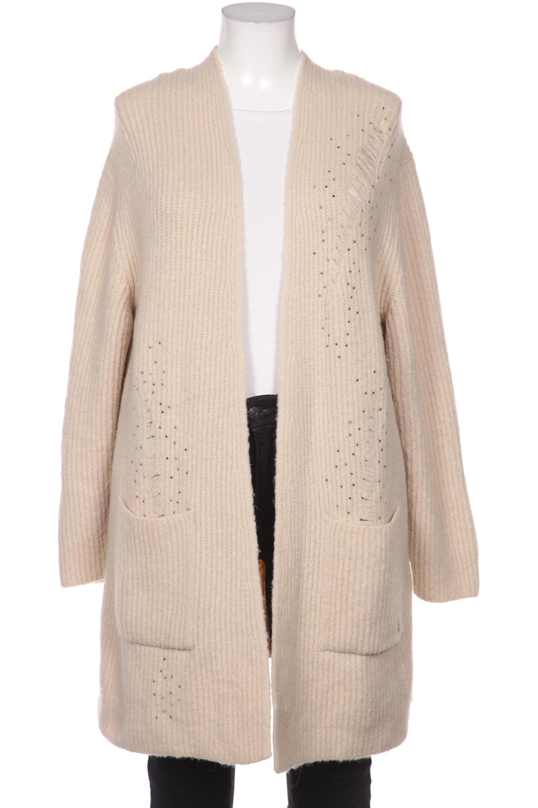 

monari Damen Strickjacke, beige, Gr. 44