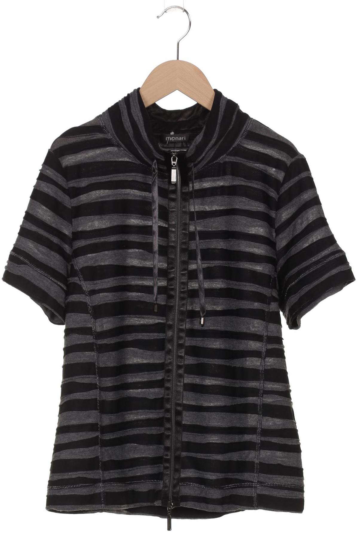 

monari Damen Strickjacke, schwarz, Gr. 40