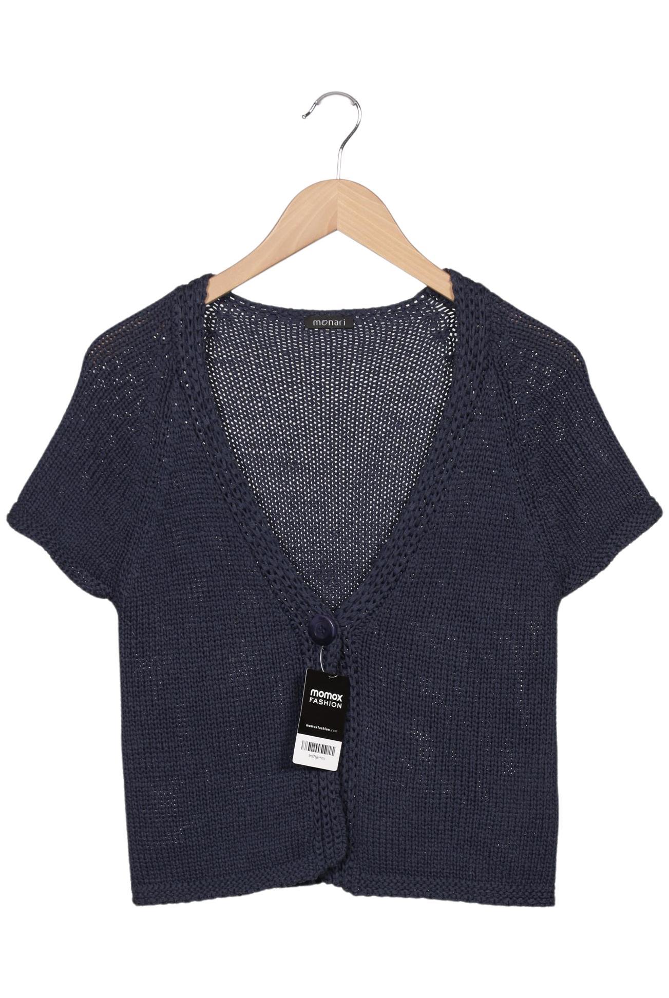 

monari Damen Strickjacke, marineblau, Gr. 38