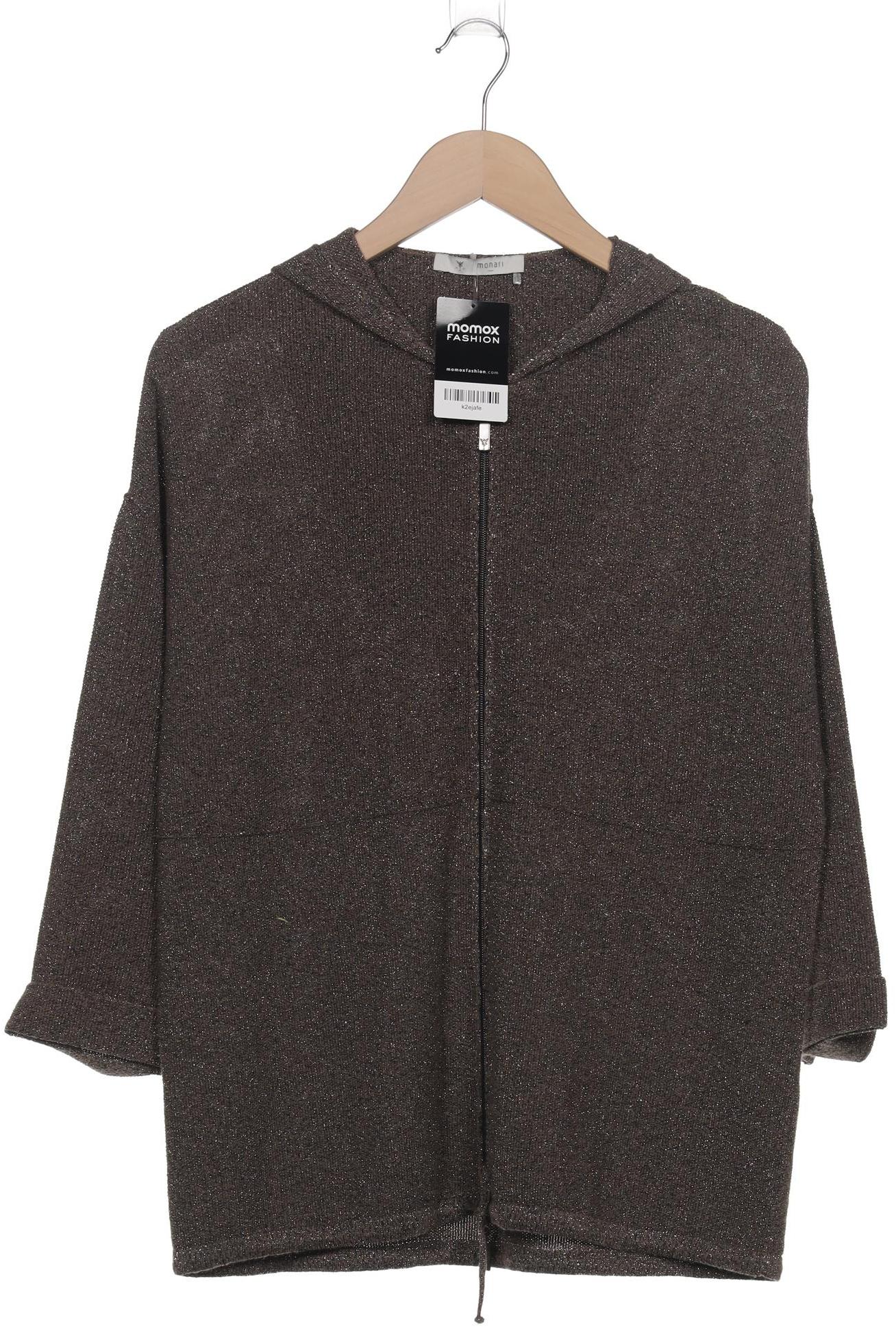 

monari Damen Strickjacke, braun, Gr. 36