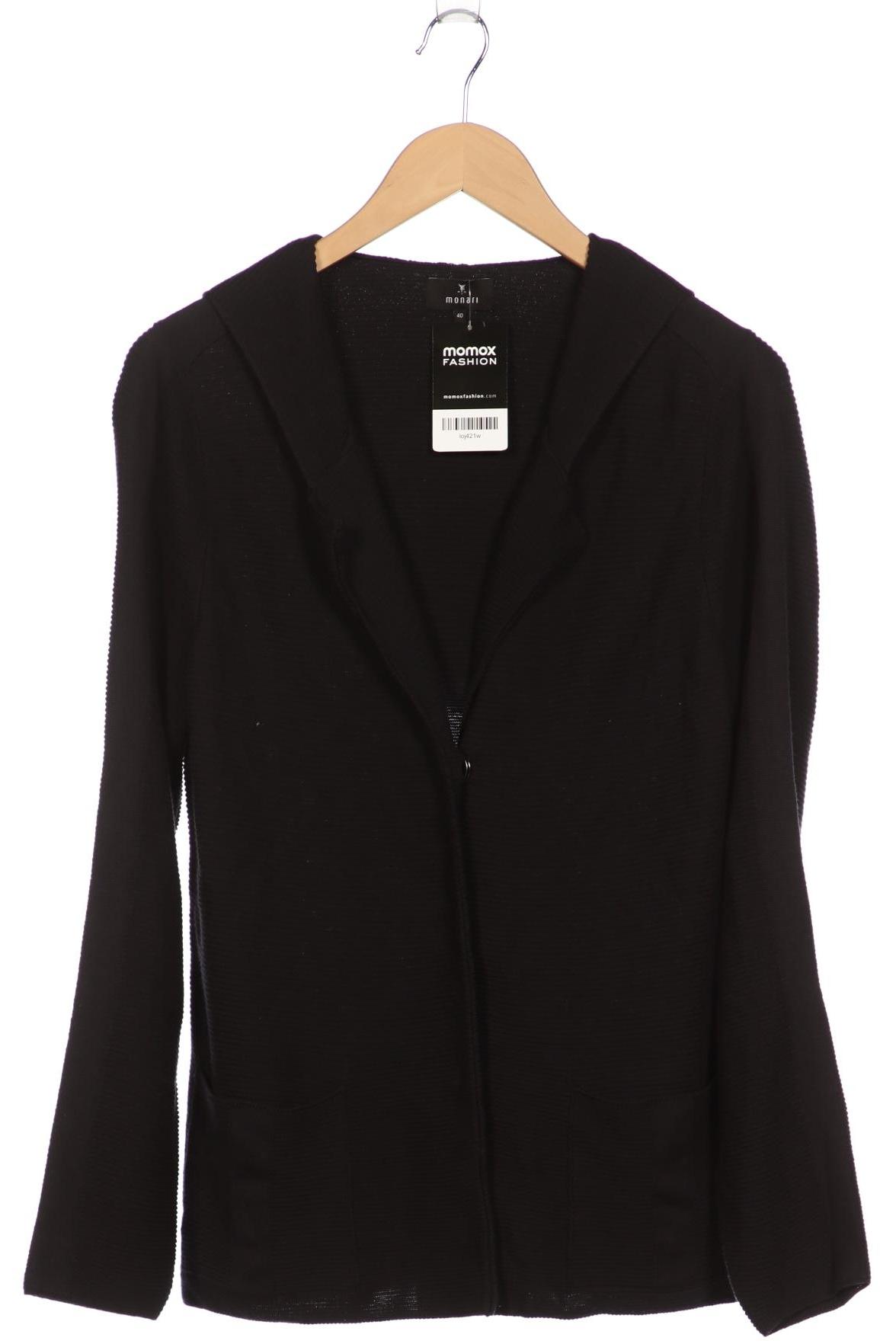 

monari Damen Strickjacke, schwarz, Gr. 40