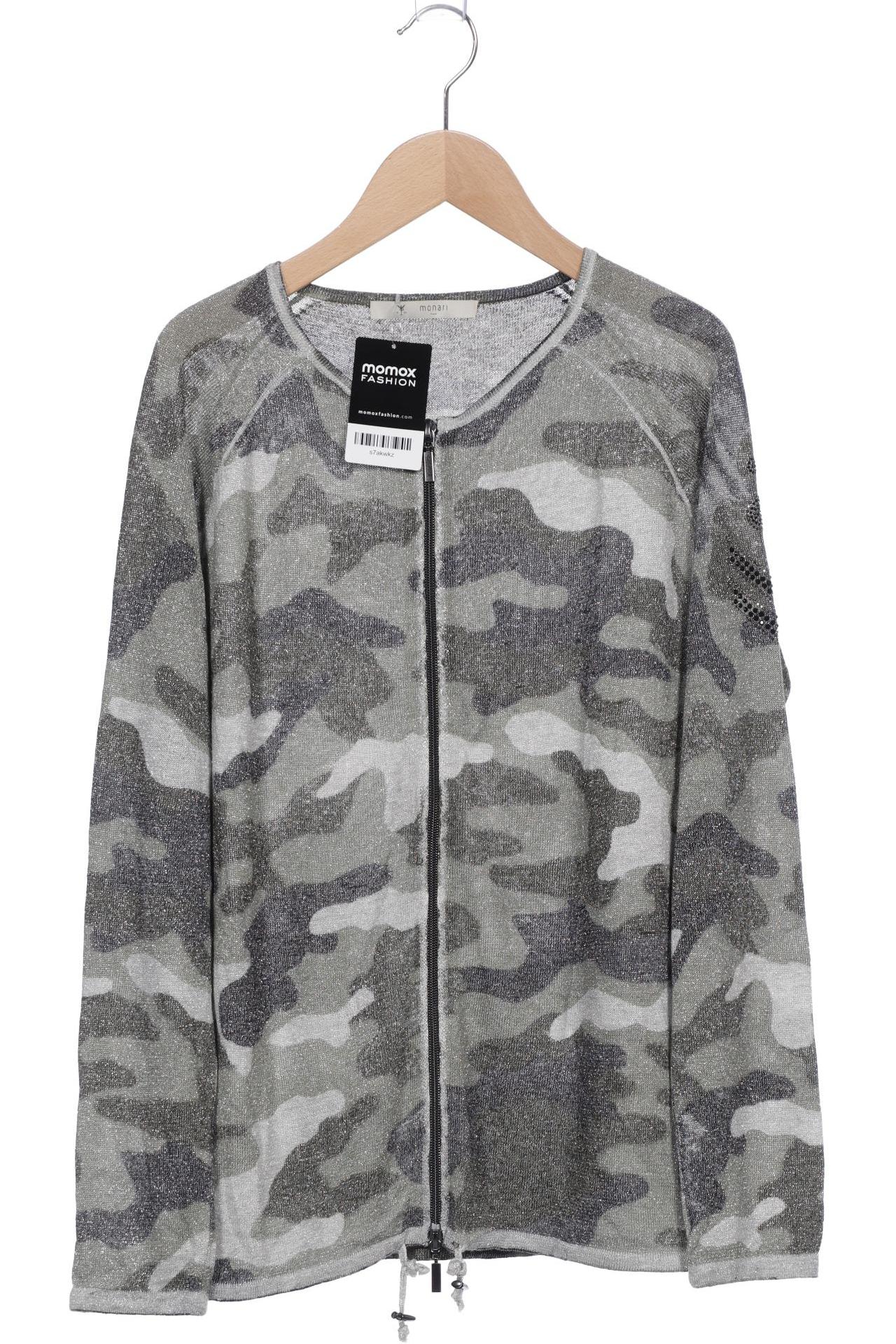 

monari Damen Strickjacke, grün, Gr. 42