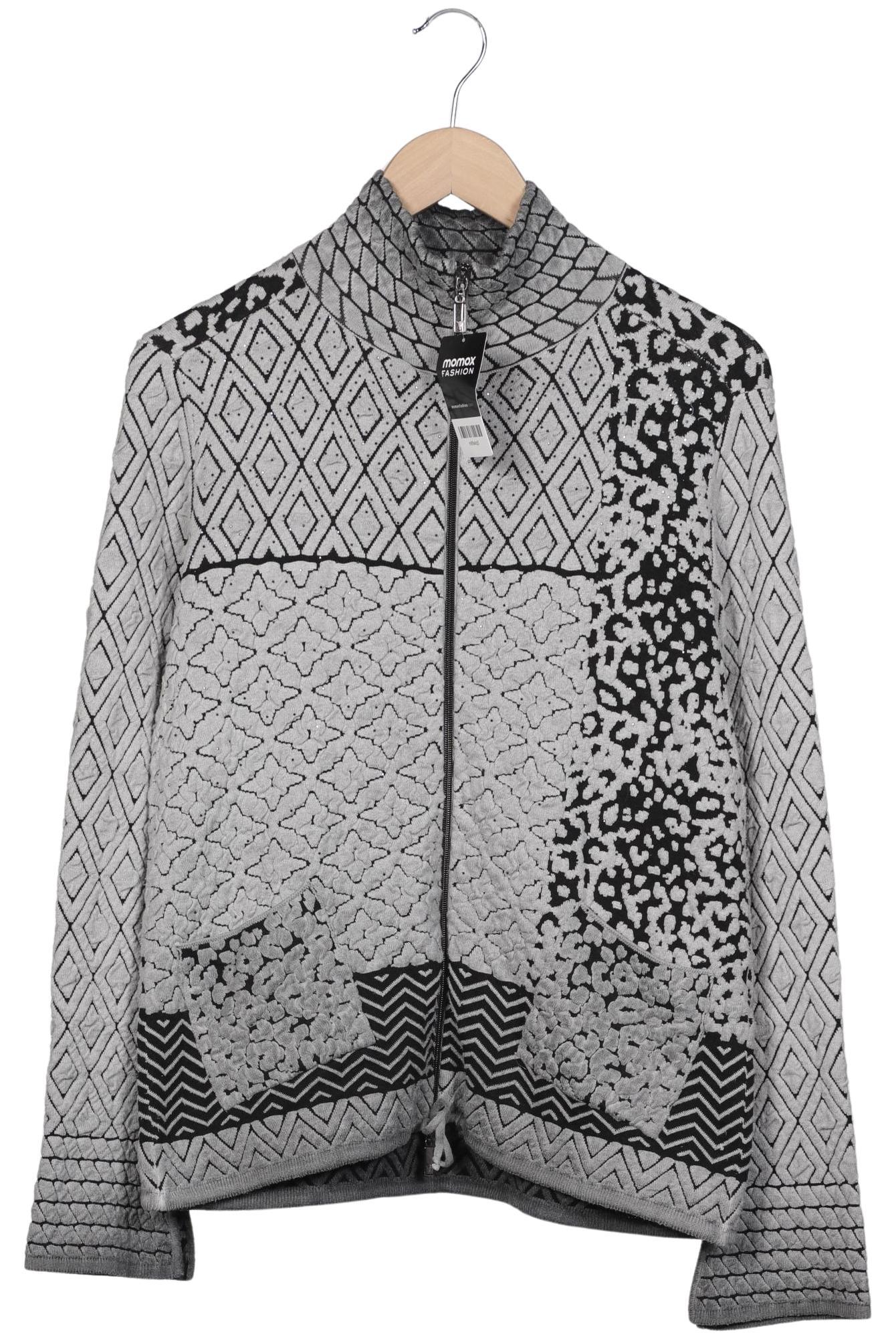 

monari Damen Strickjacke, grau, Gr. 40