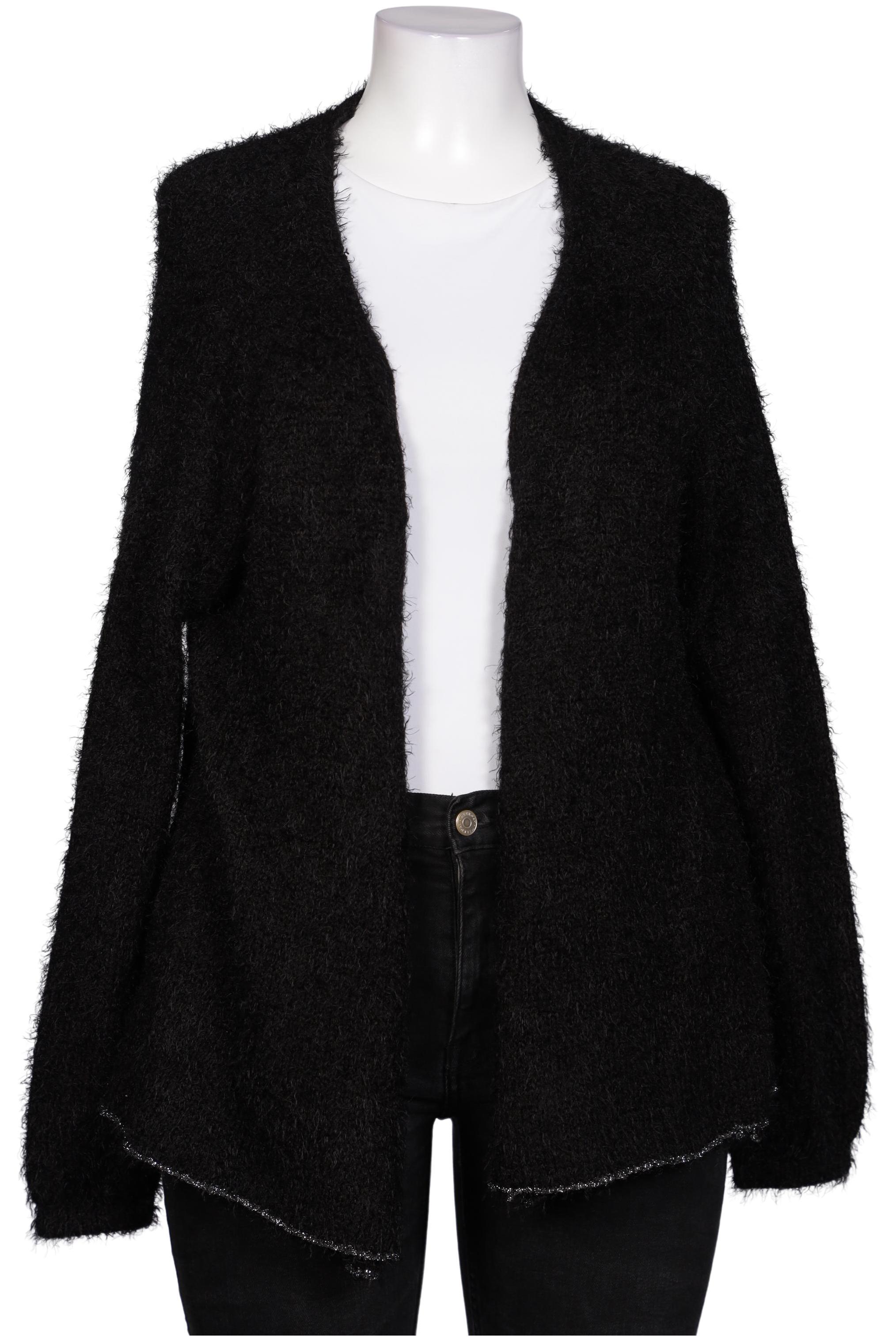 

monari Damen Strickjacke, schwarz, Gr. 46