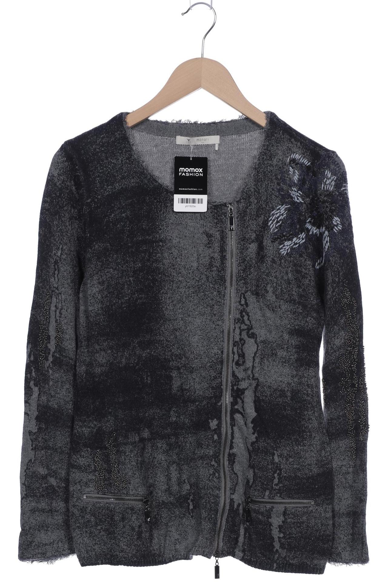 

monari Damen Strickjacke, grau, Gr. 42