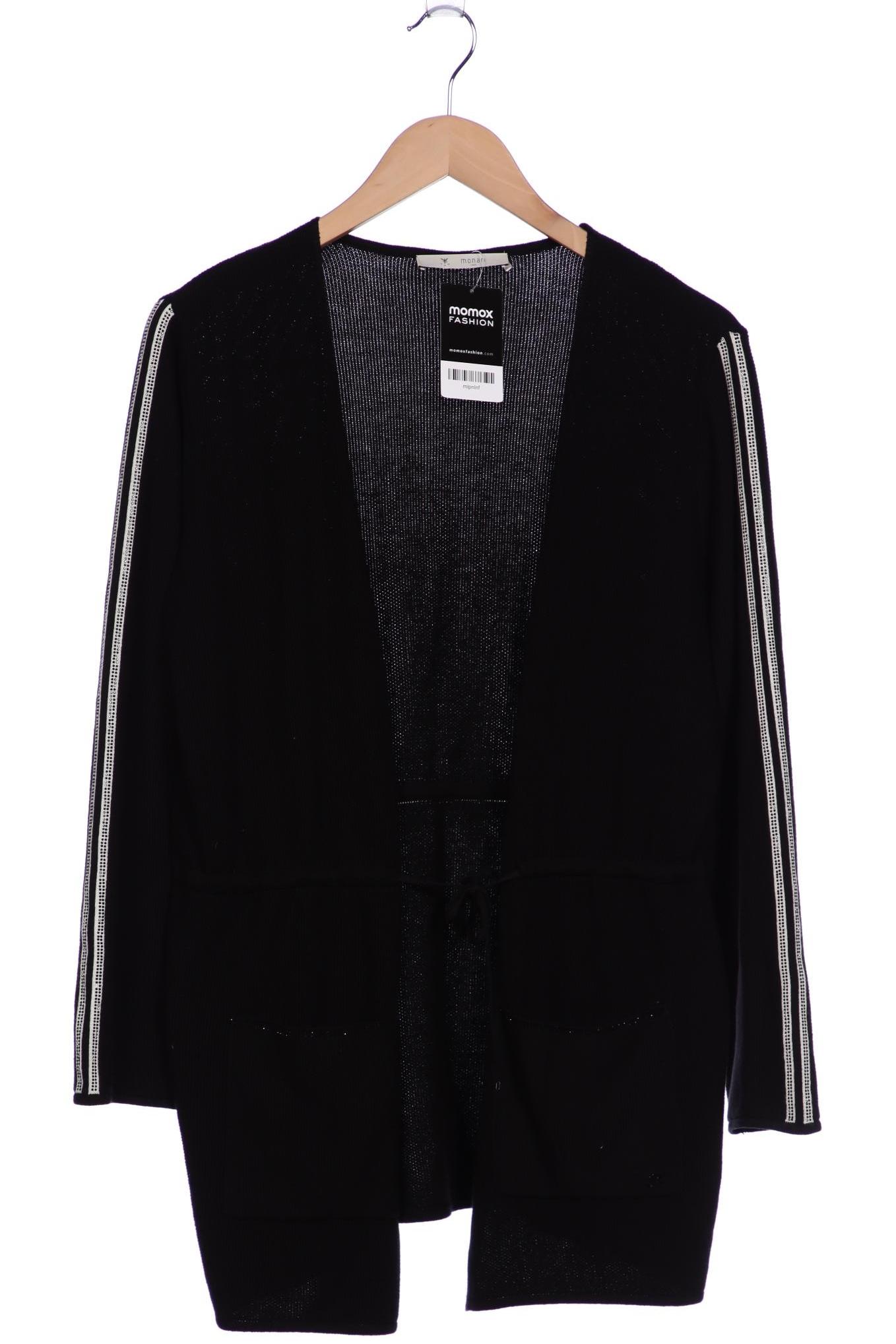 

monari Damen Strickjacke, schwarz, Gr. 40