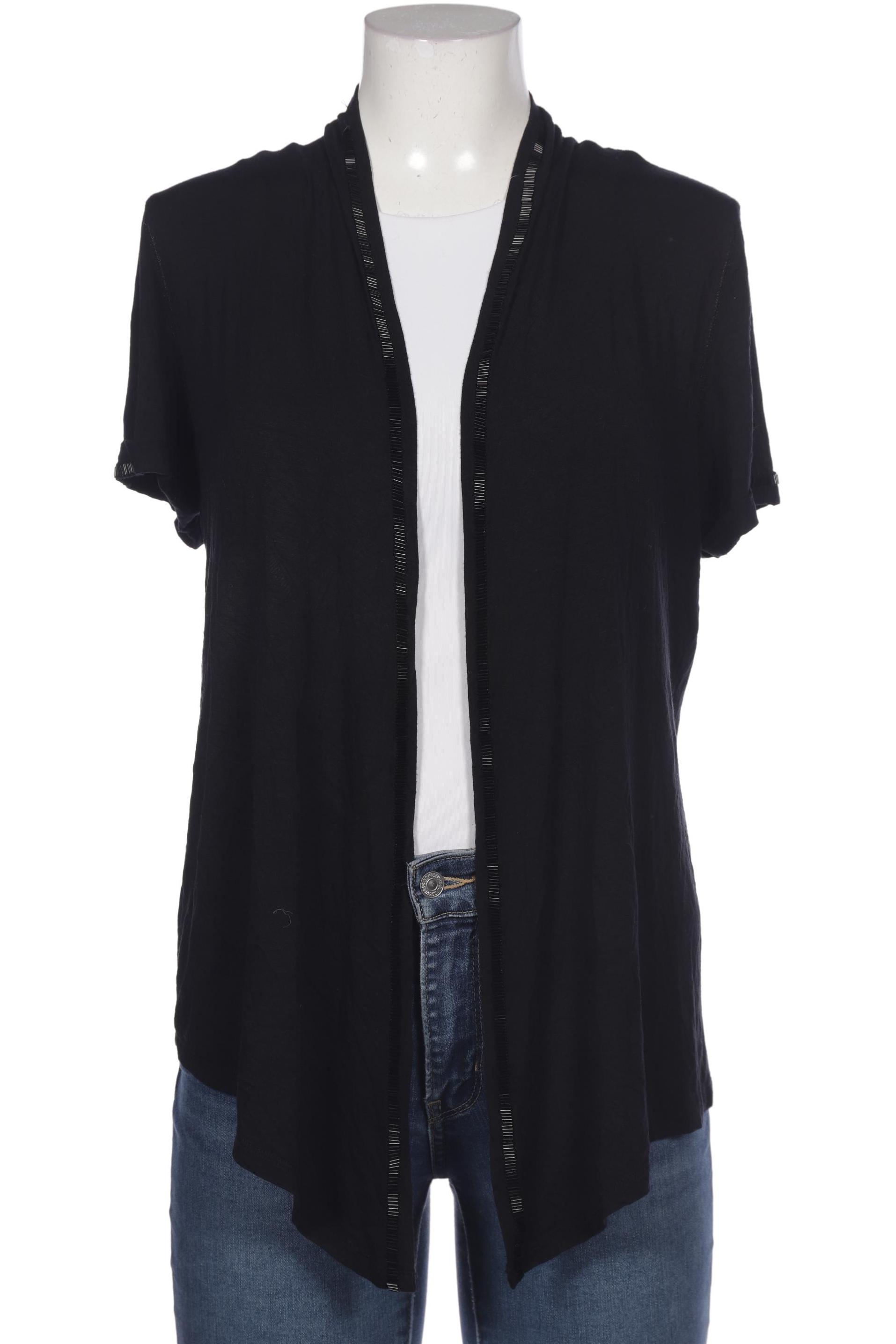 

monari Damen Strickjacke, schwarz, Gr. 38