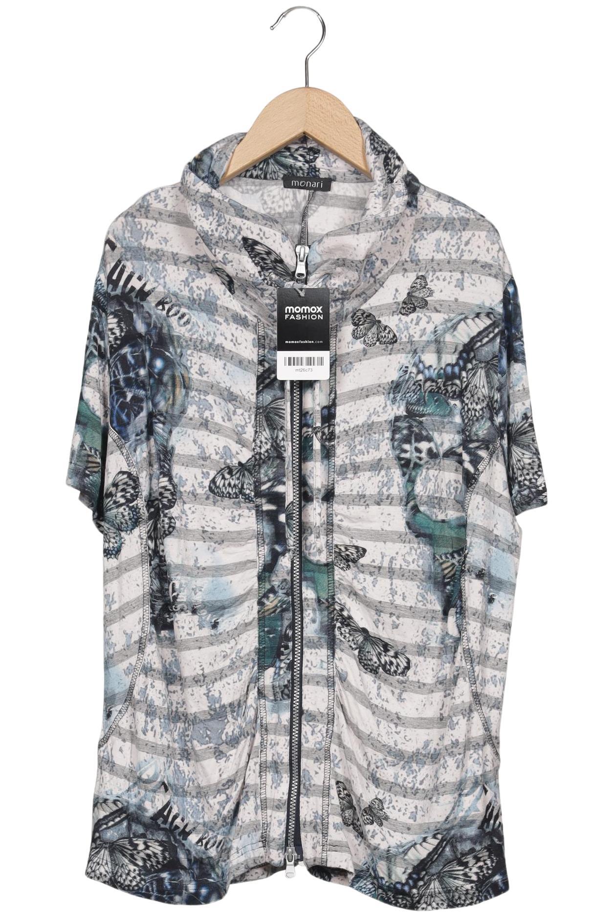 

monari Damen Strickjacke, mehrfarbig, Gr. 48