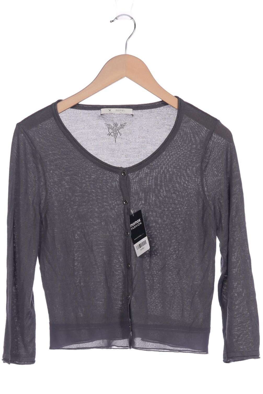 

monari Damen Strickjacke, grau, Gr. 40