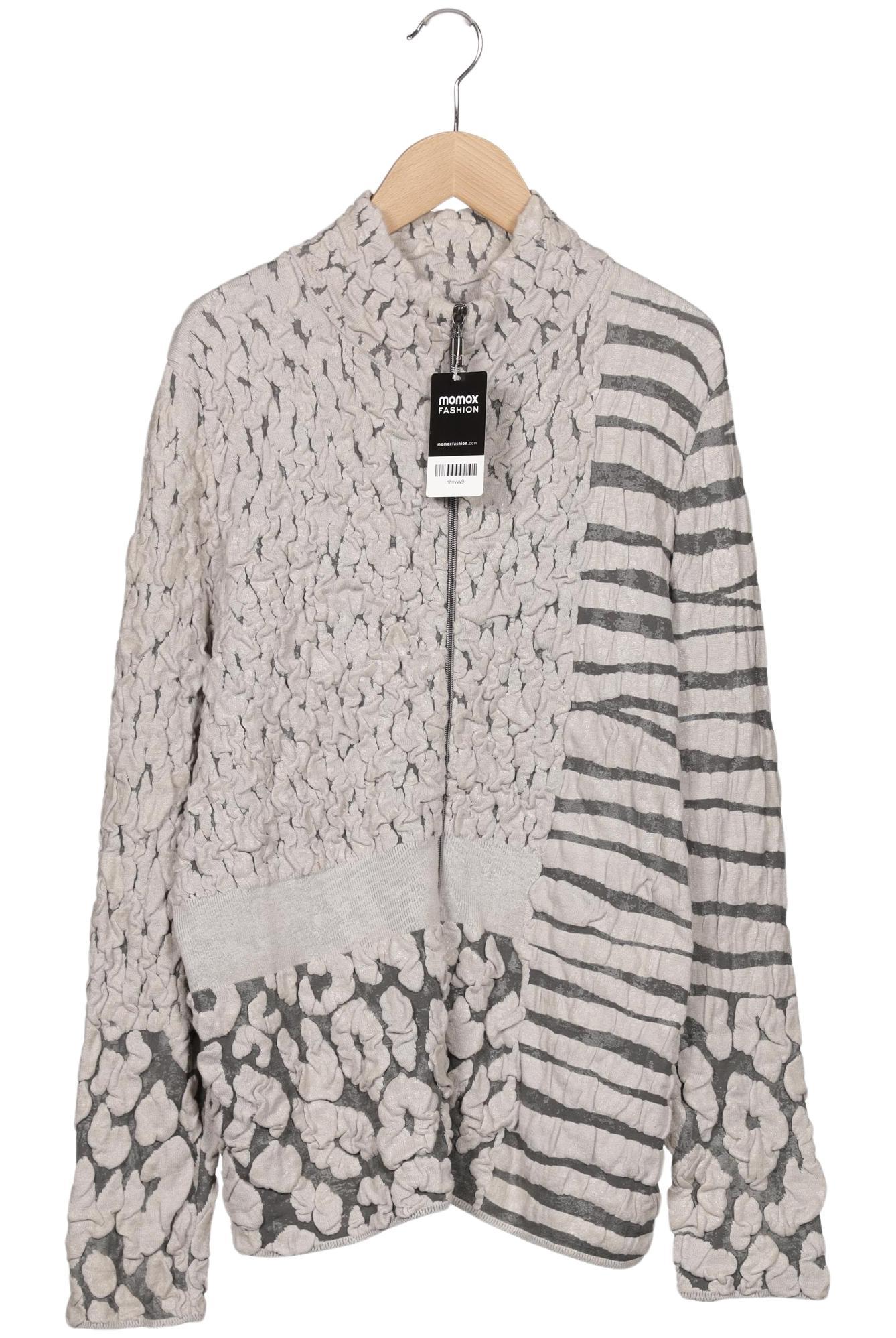 

monari Damen Strickjacke, grau, Gr. 44