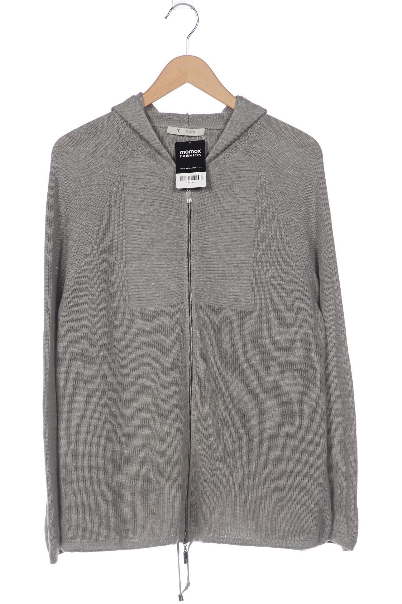 

monari Damen Strickjacke, grau, Gr. 44