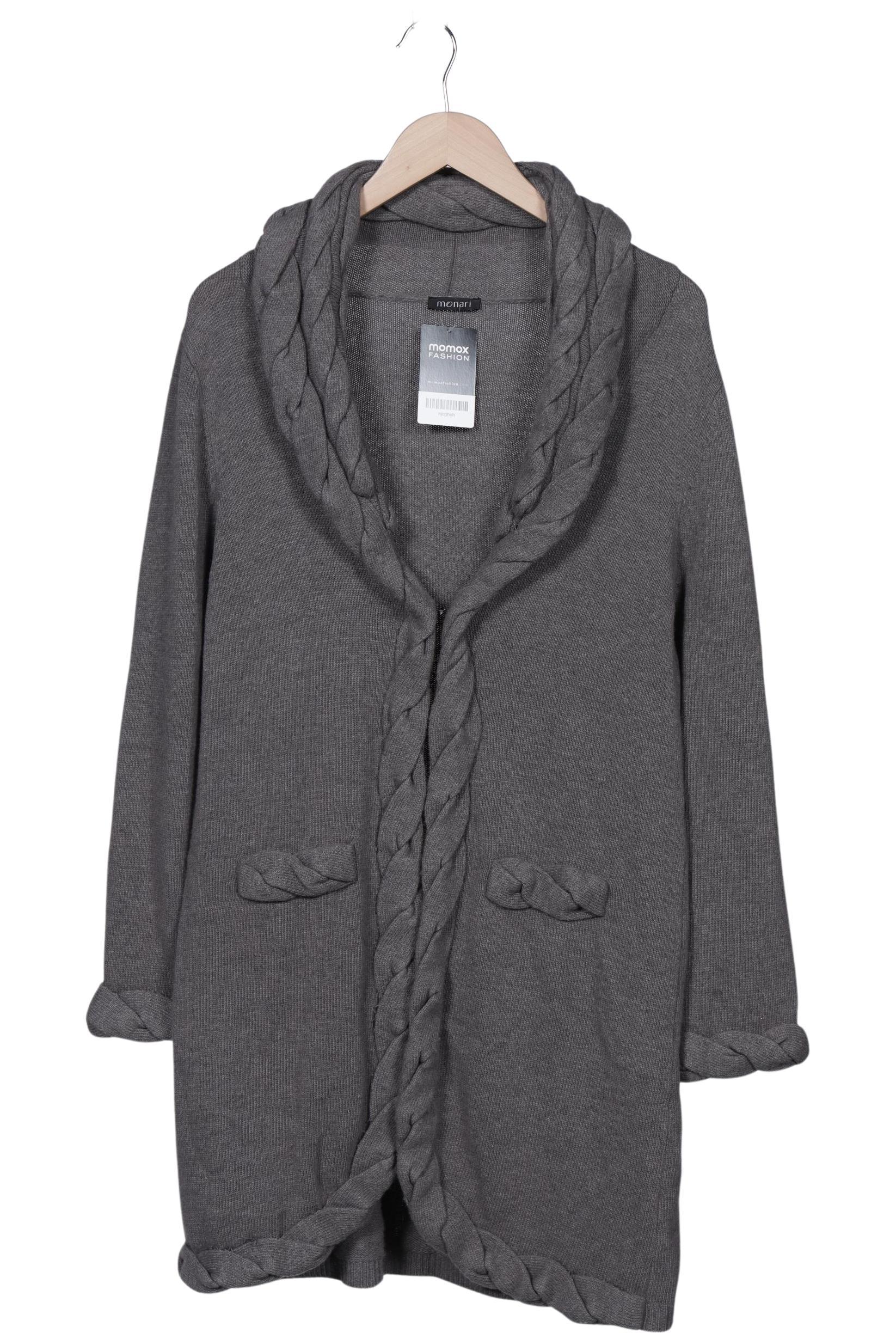

monari Damen Strickjacke, grau, Gr. 44