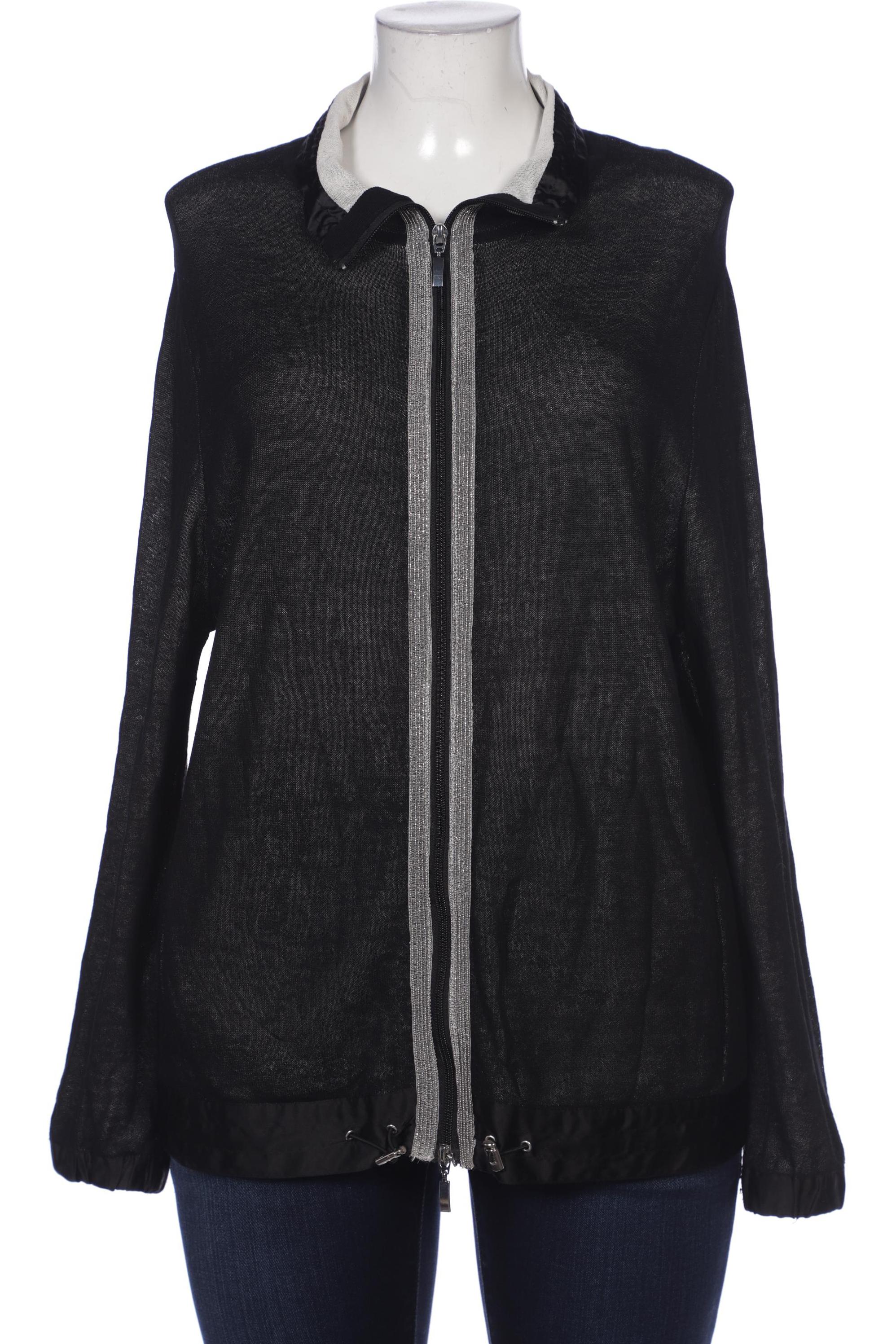 

monari Damen Strickjacke, schwarz, Gr. 46