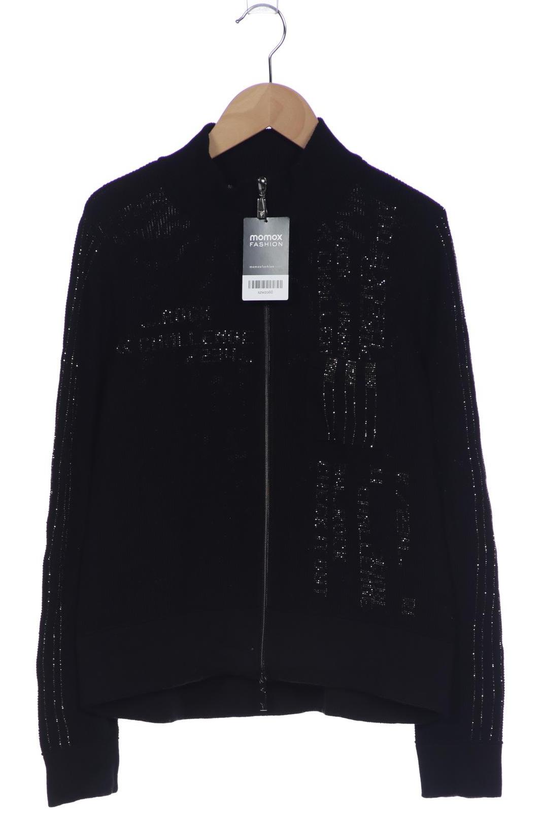 

monari Damen Strickjacke, schwarz, Gr. 36