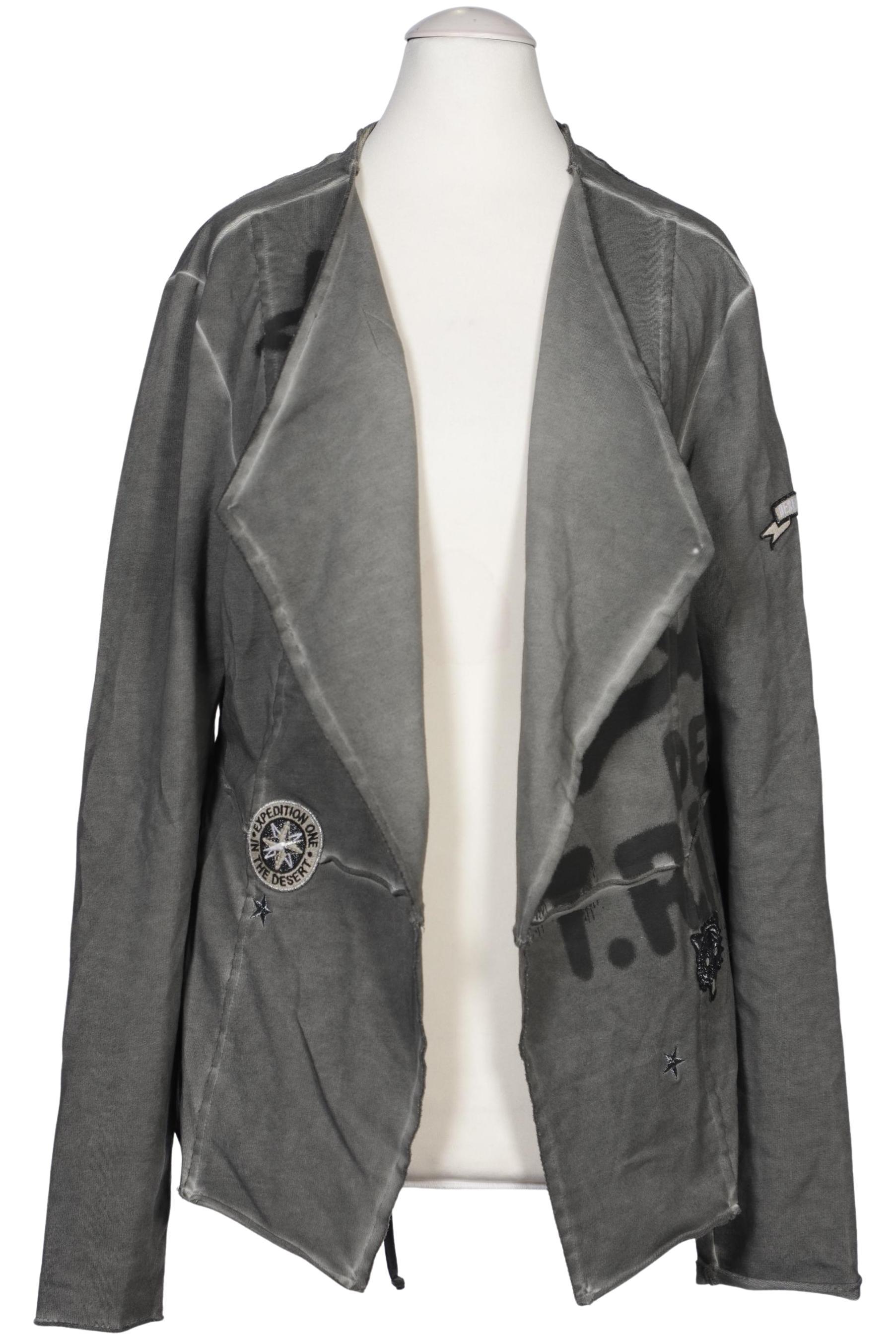 

monari Damen Strickjacke, grau, Gr. 40