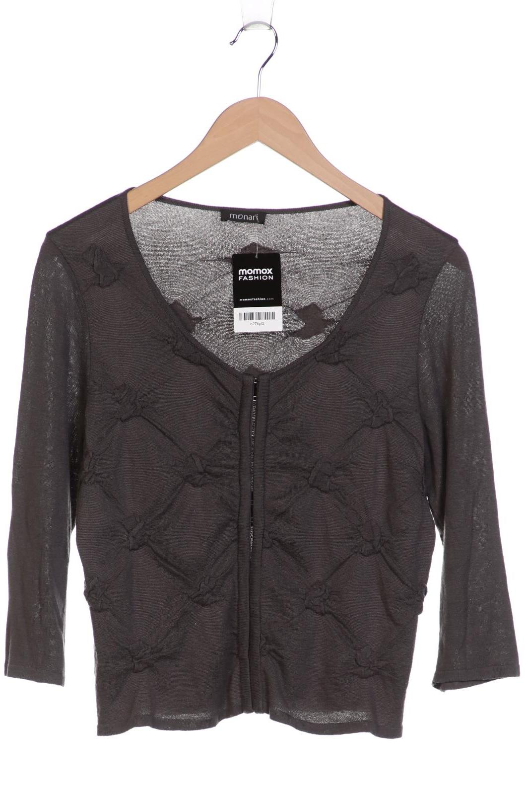

monari Damen Strickjacke, grau, Gr. 38