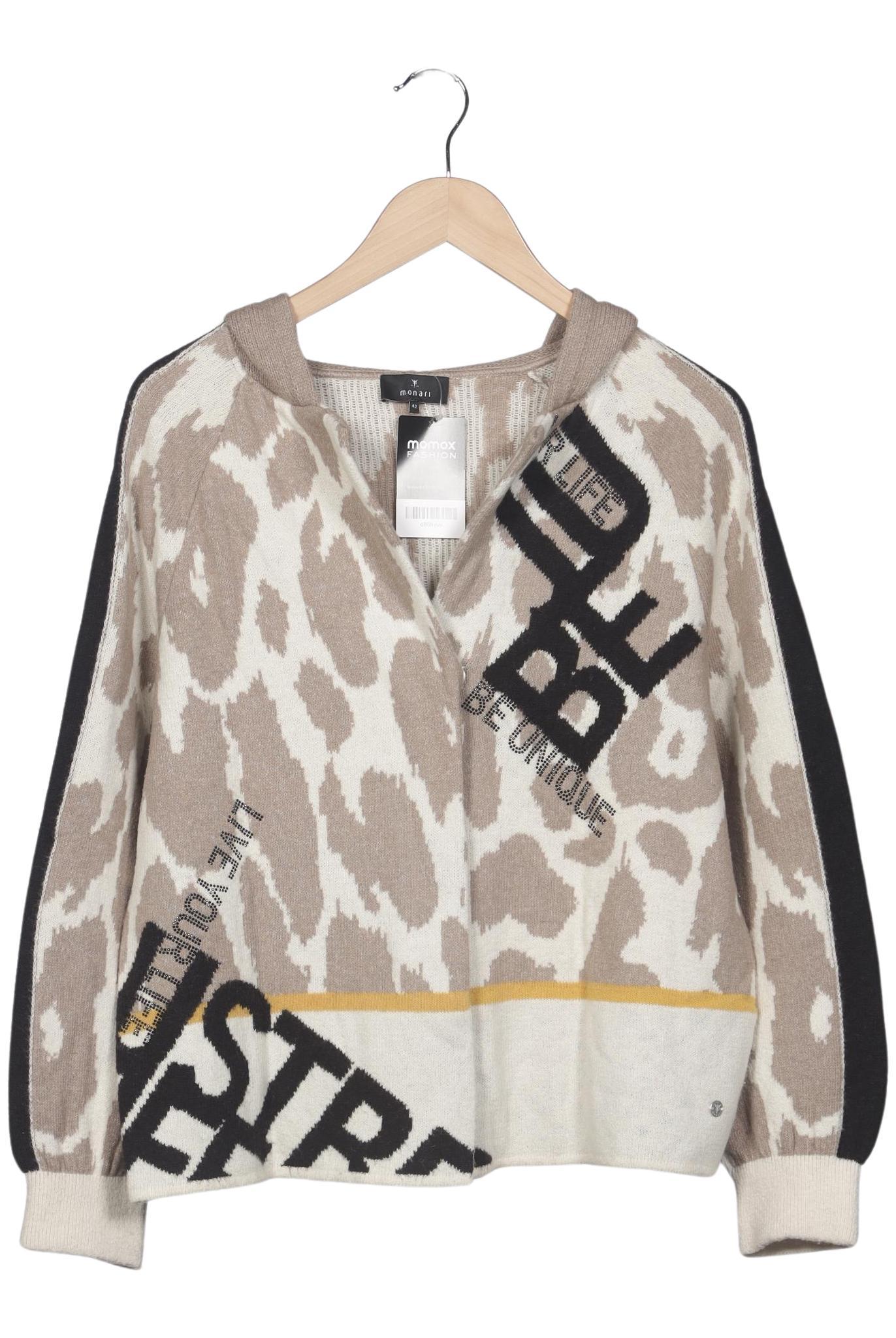 

monari Damen Strickjacke, beige, Gr. 42