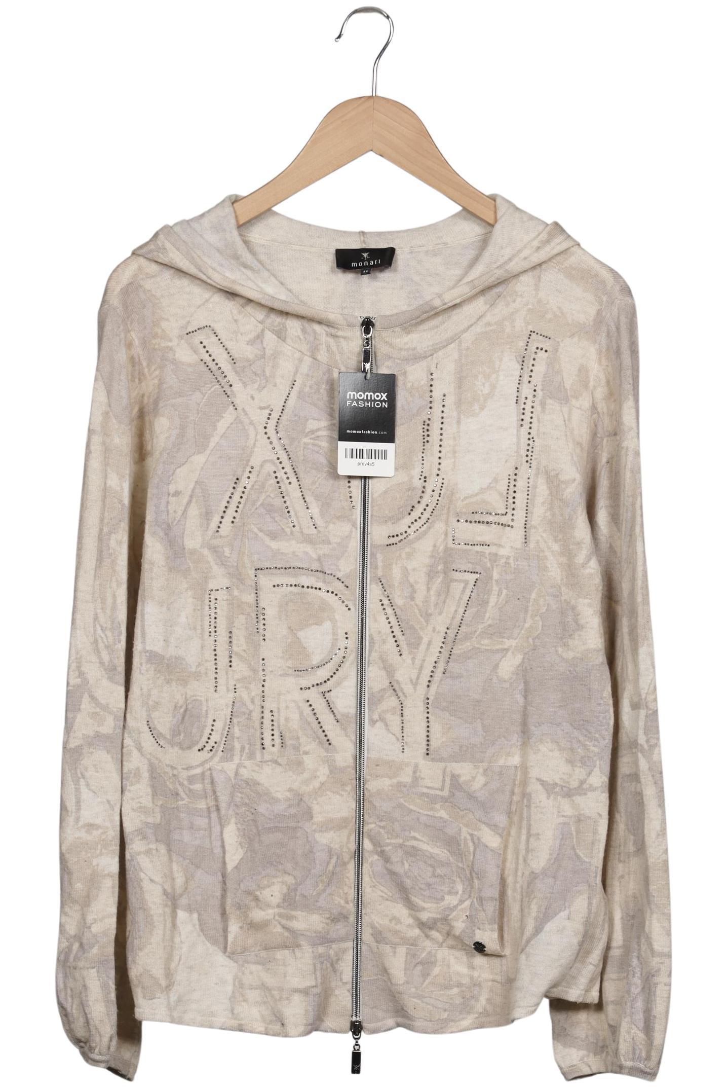 

monari Damen Strickjacke, beige, Gr. 40
