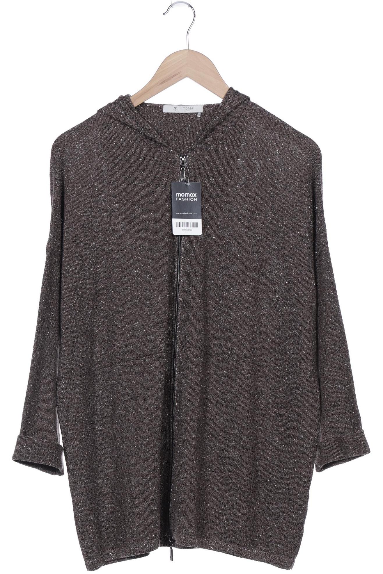 

monari Damen Strickjacke, braun, Gr. 42