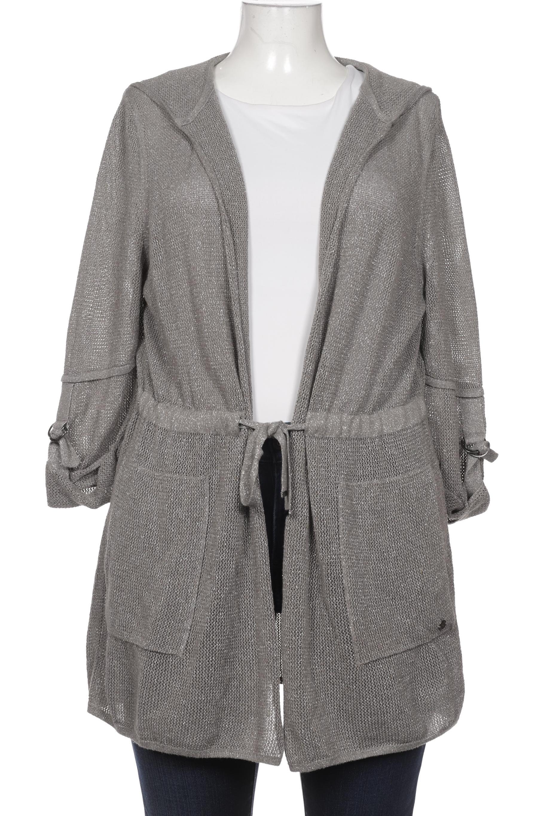 

monari Damen Strickjacke, grau, Gr. 44