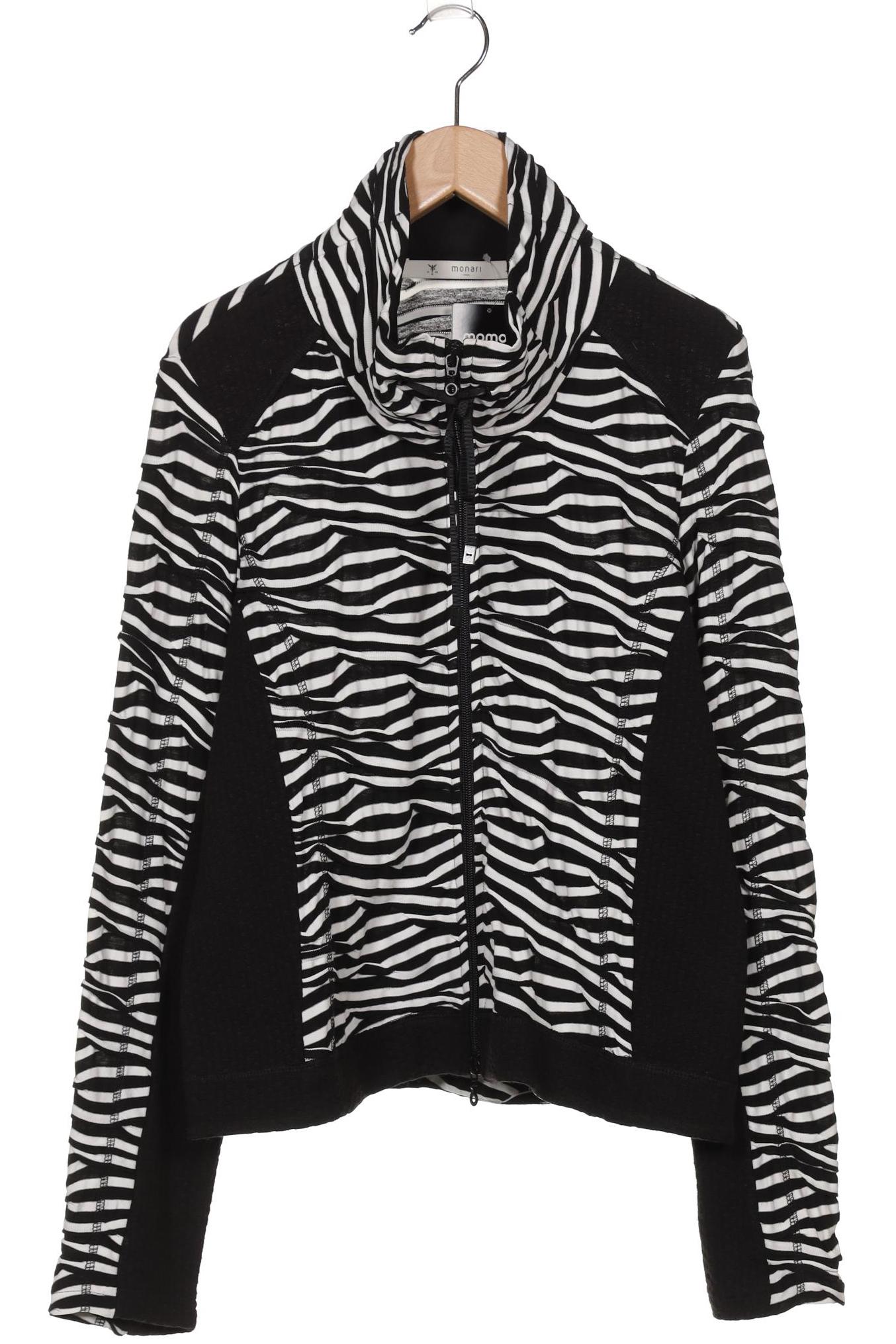

monari Damen Strickjacke, schwarz, Gr. 40