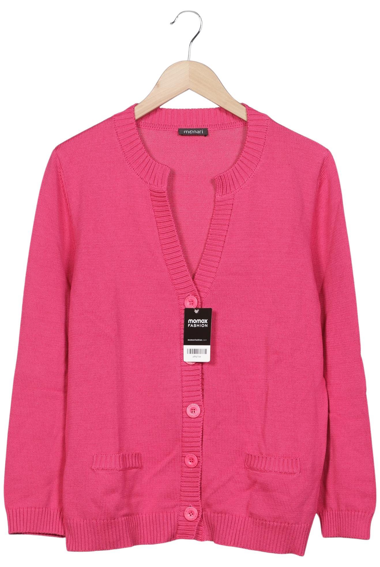 

monari Damen Strickjacke, pink, Gr. 46