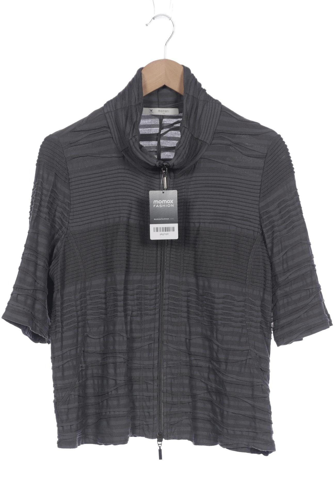 

monari Damen Strickjacke, grau, Gr. 44