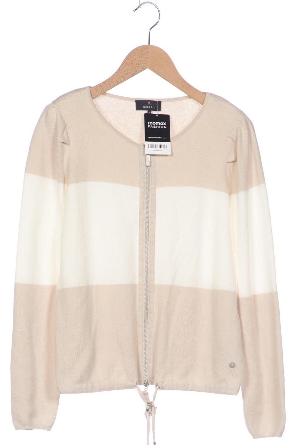 

monari Damen Strickjacke, beige, Gr. 36