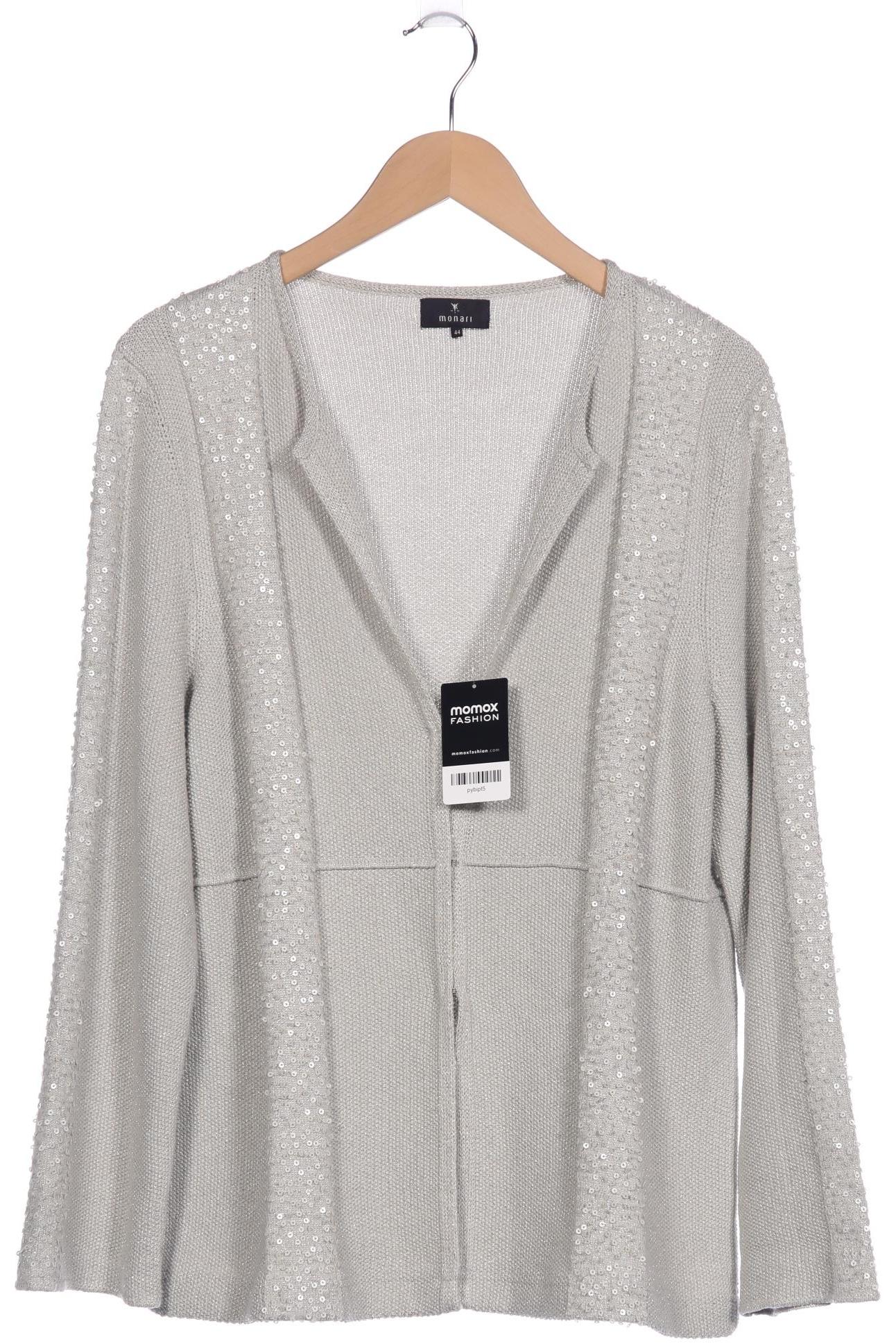 

monari Damen Strickjacke, grau, Gr. 44