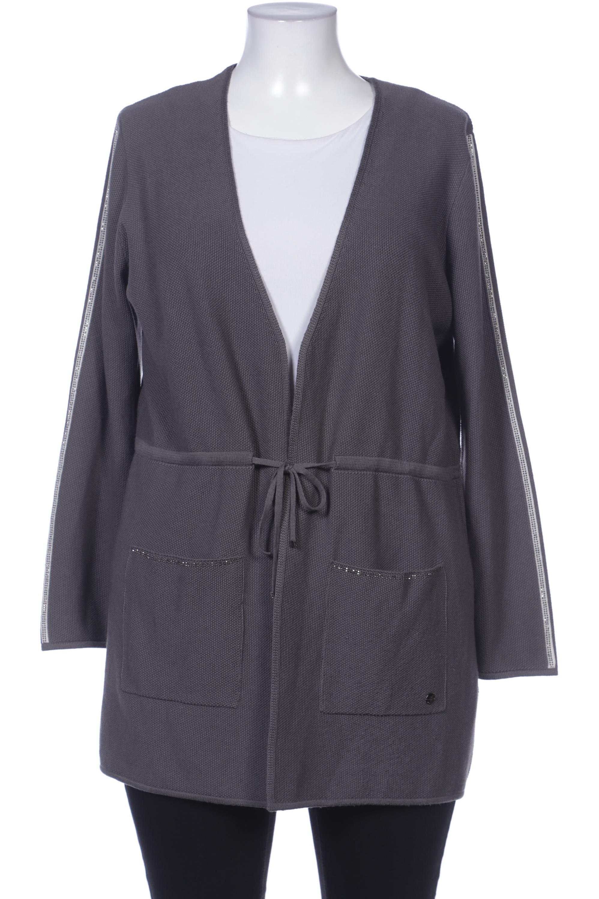 

monari Damen Strickjacke, grau, Gr. 44