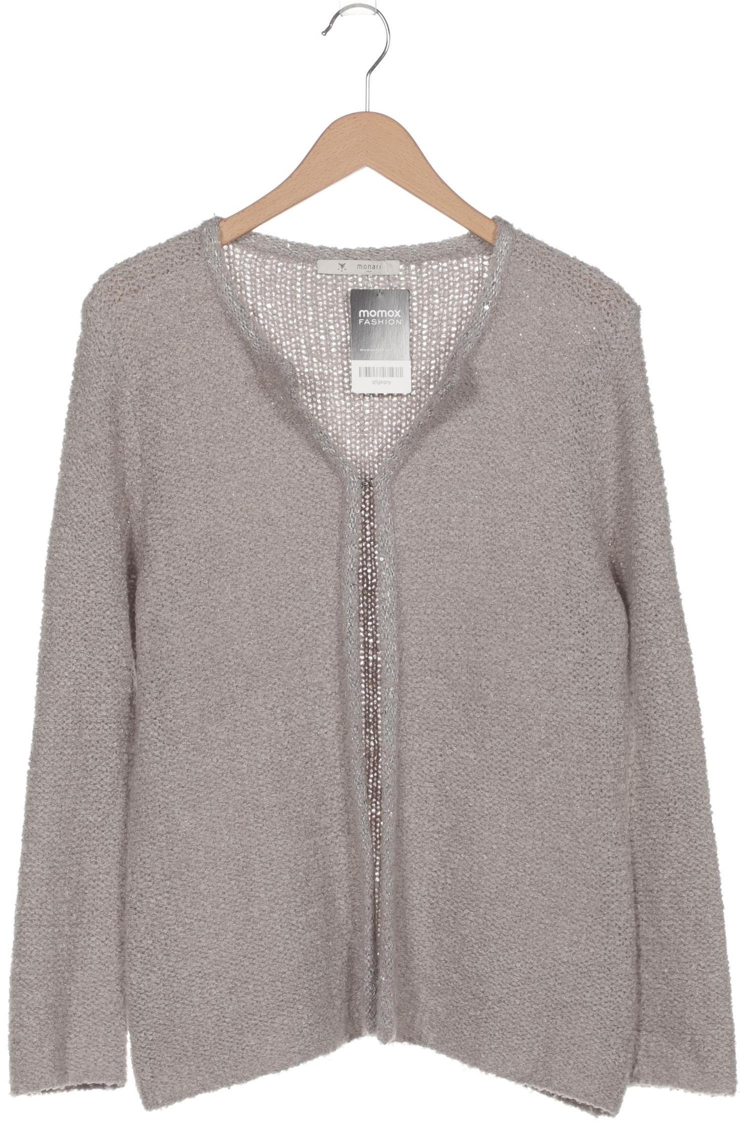 

monari Damen Strickjacke, grau, Gr. 46